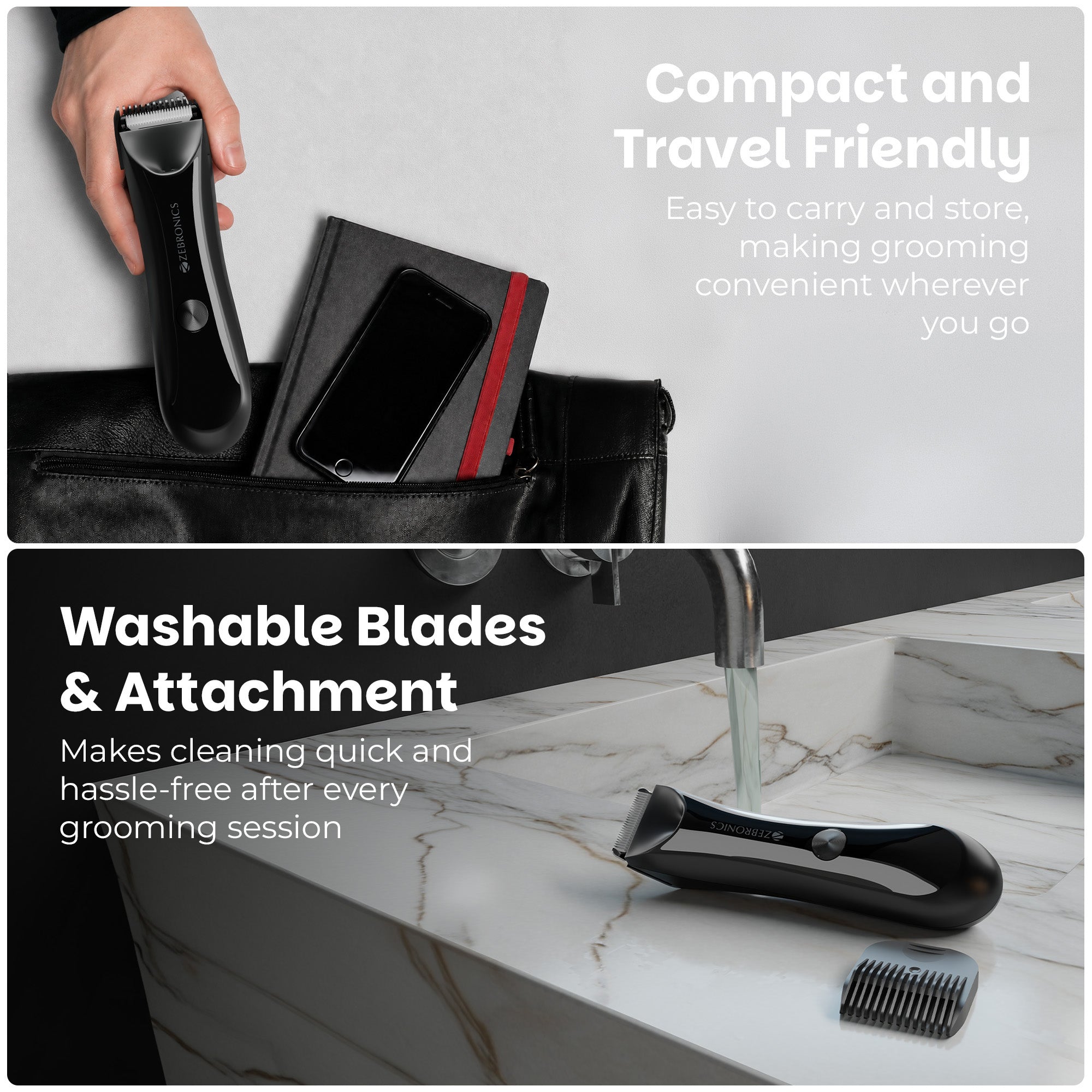 HT300B Hair Trimmer 90 Mins Cordless Use