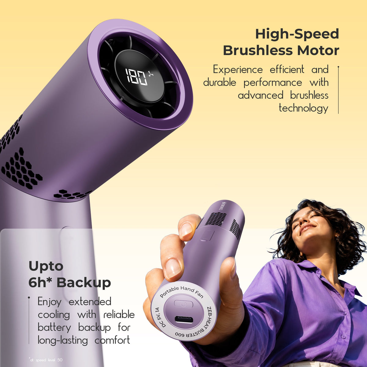 Heat Buster 600 Hand Fan
