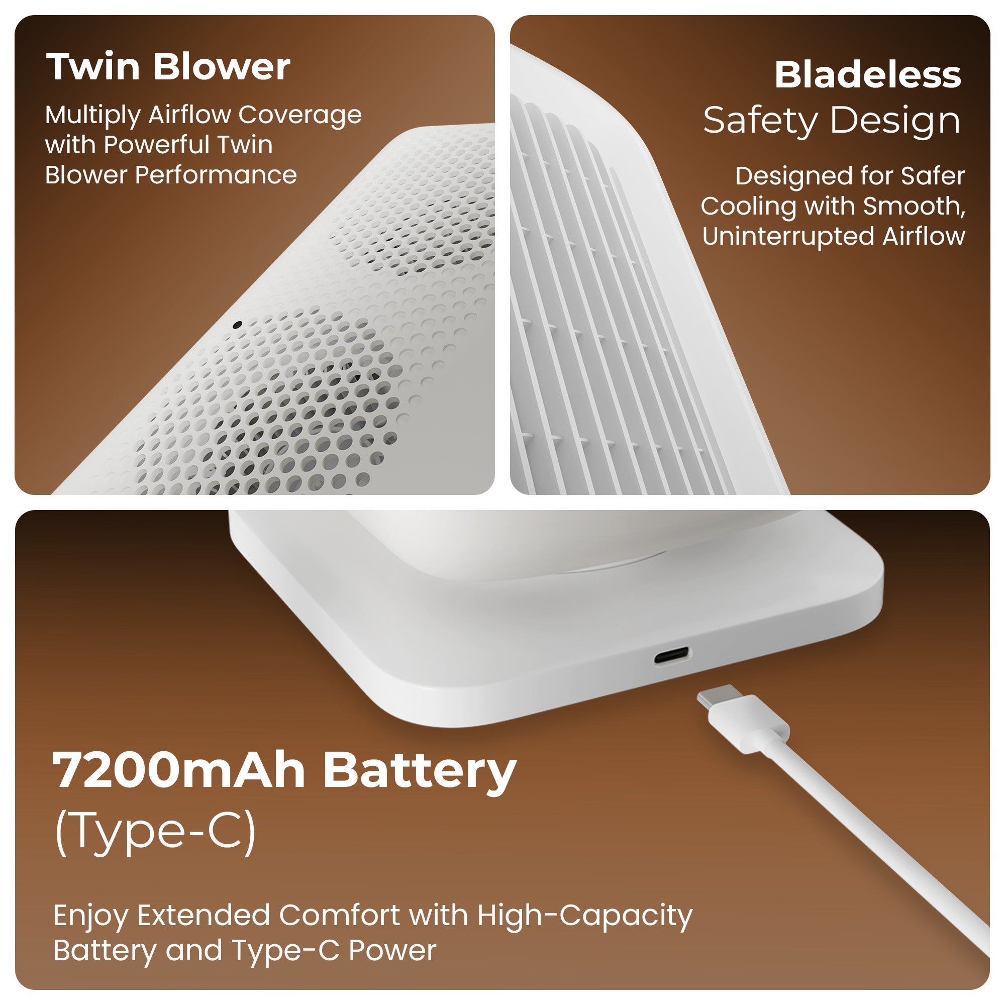 Heat Buster 1000 Desktop Fan