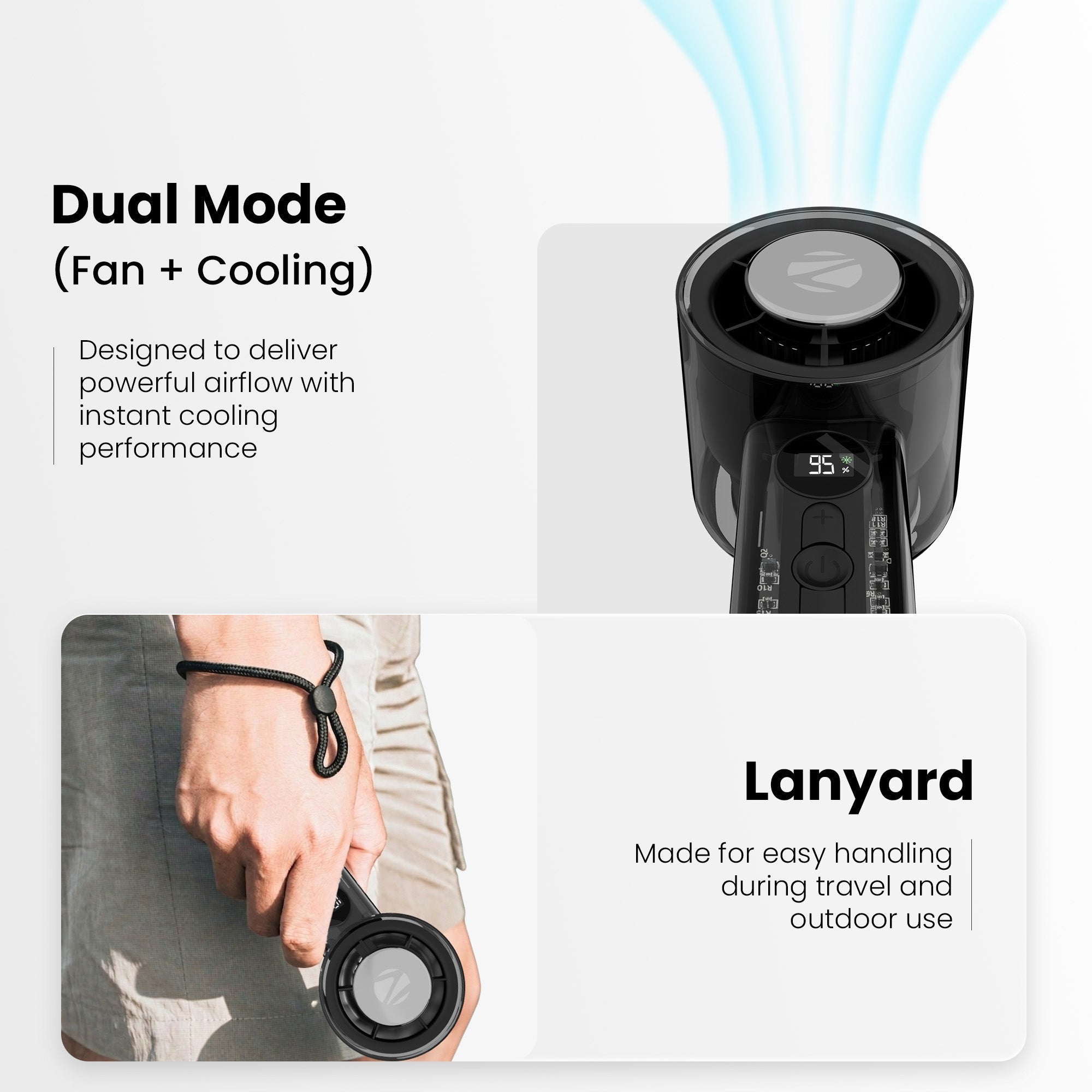 Heat Buster 250 Portable Hand Fan