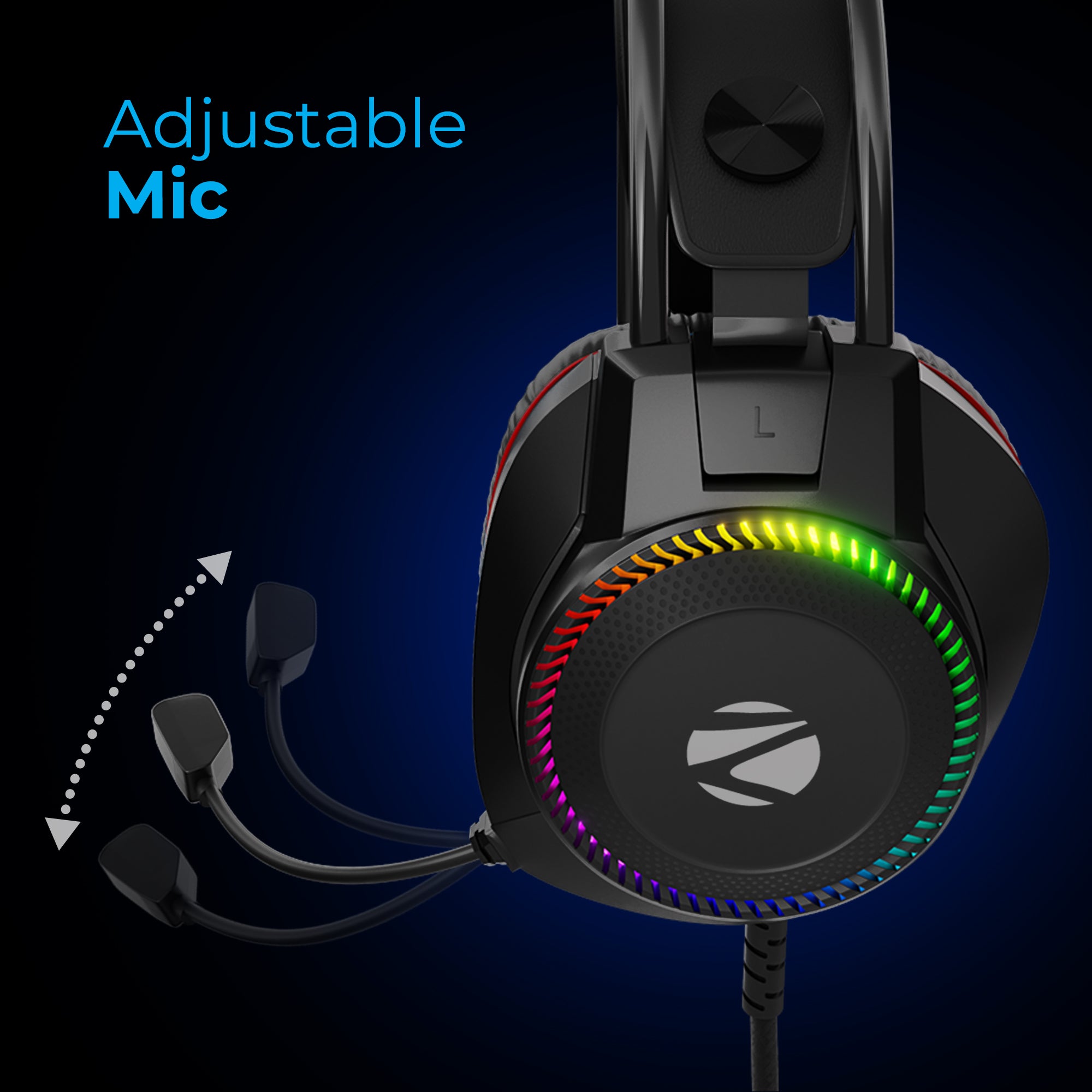 Jet Gaming Headphone with 7.1 Surround Sound