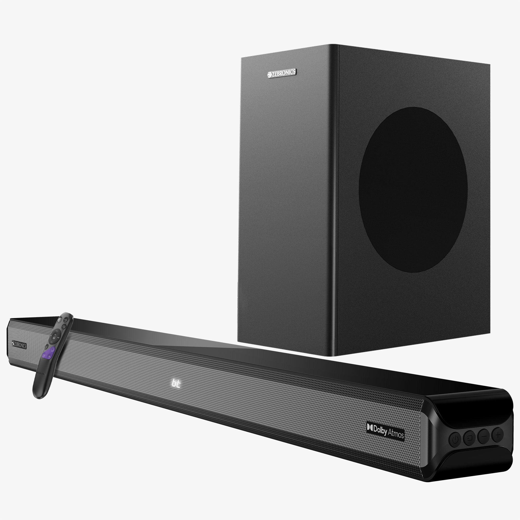 Zebronics soundbar shops with woofer