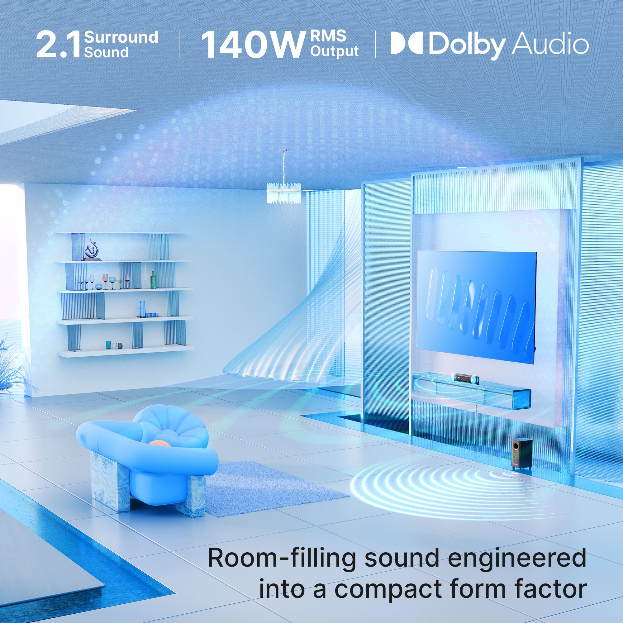 Juke Bar 9010C (140W) Soundbar