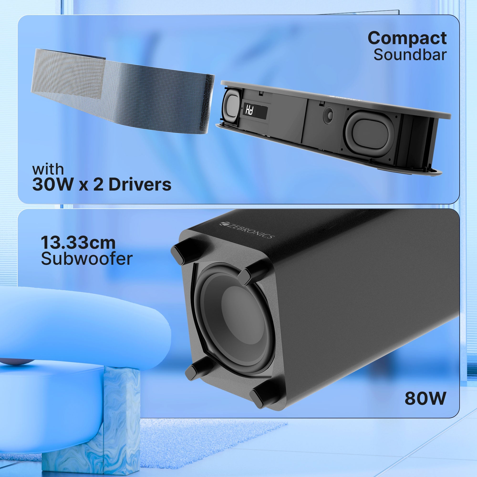 Juke Bar 9010C (140W) Soundbar