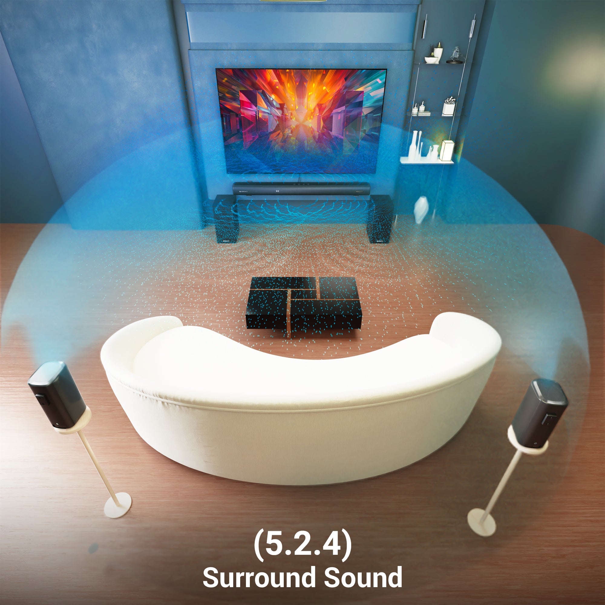 Juke Bar 9900 Soundbar 5.2.4 Ch, Dolby Atmos, DTS X