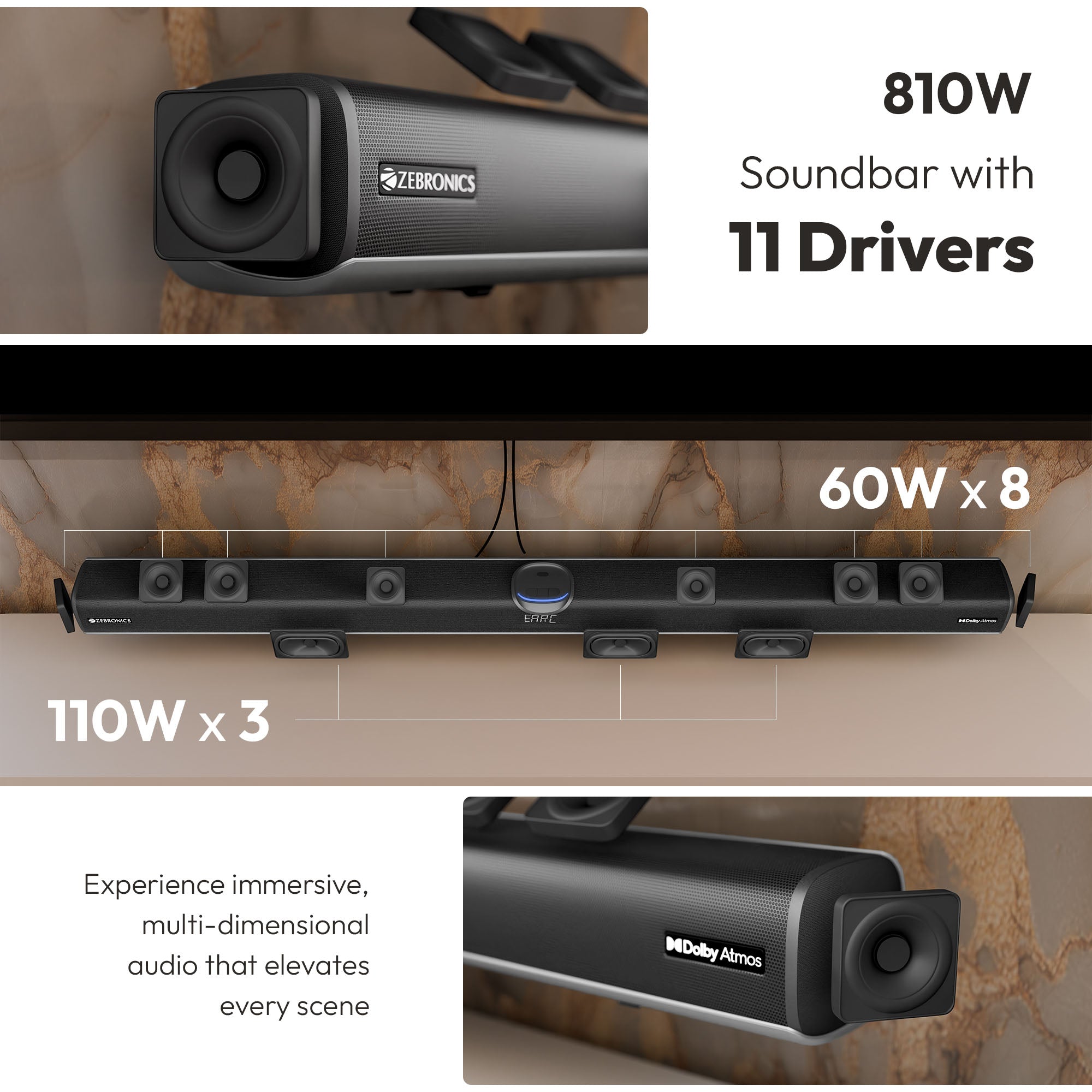 Juke Bar 11000 (1610W) Soundbar