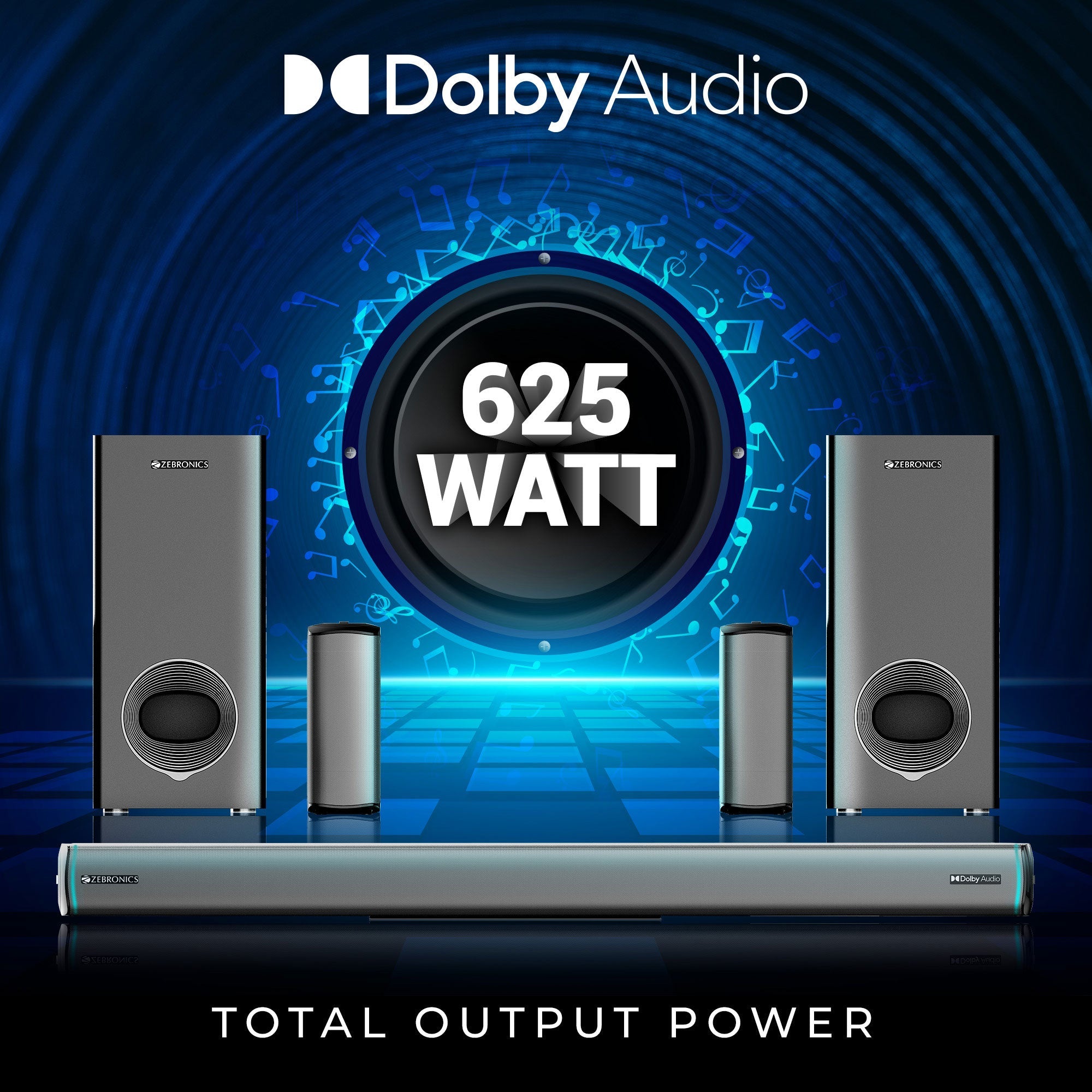 Juke Bar 9550 625W Dolby Audio Soundbar