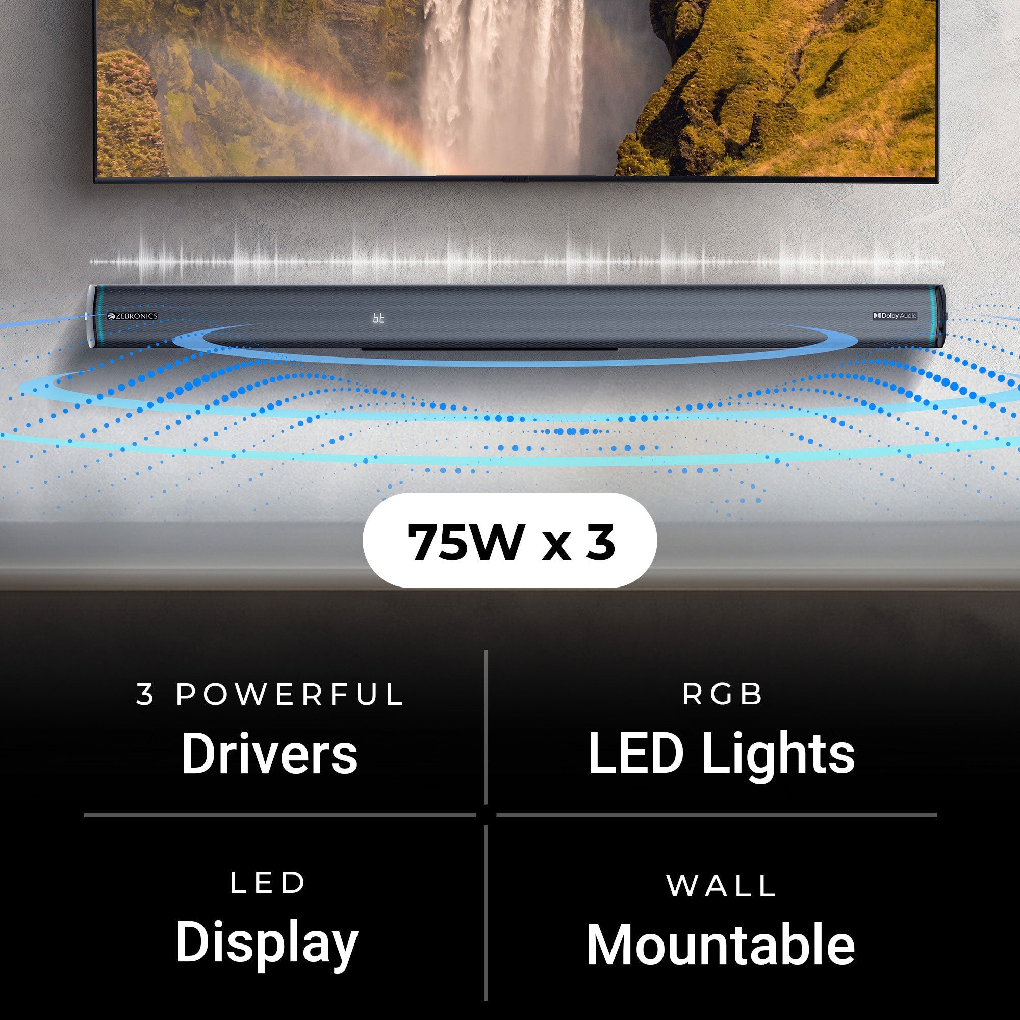 Juke Bar 9550 625W Dolby Audio Soundbar