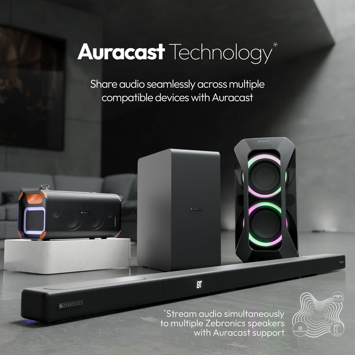 Juke Bar 9925 (950W)  Soundbar