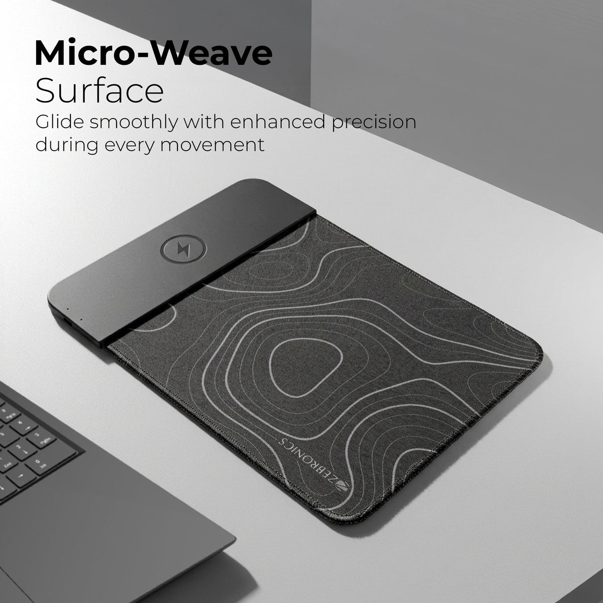 MSP W150 Wireless Charging Mouse Pad