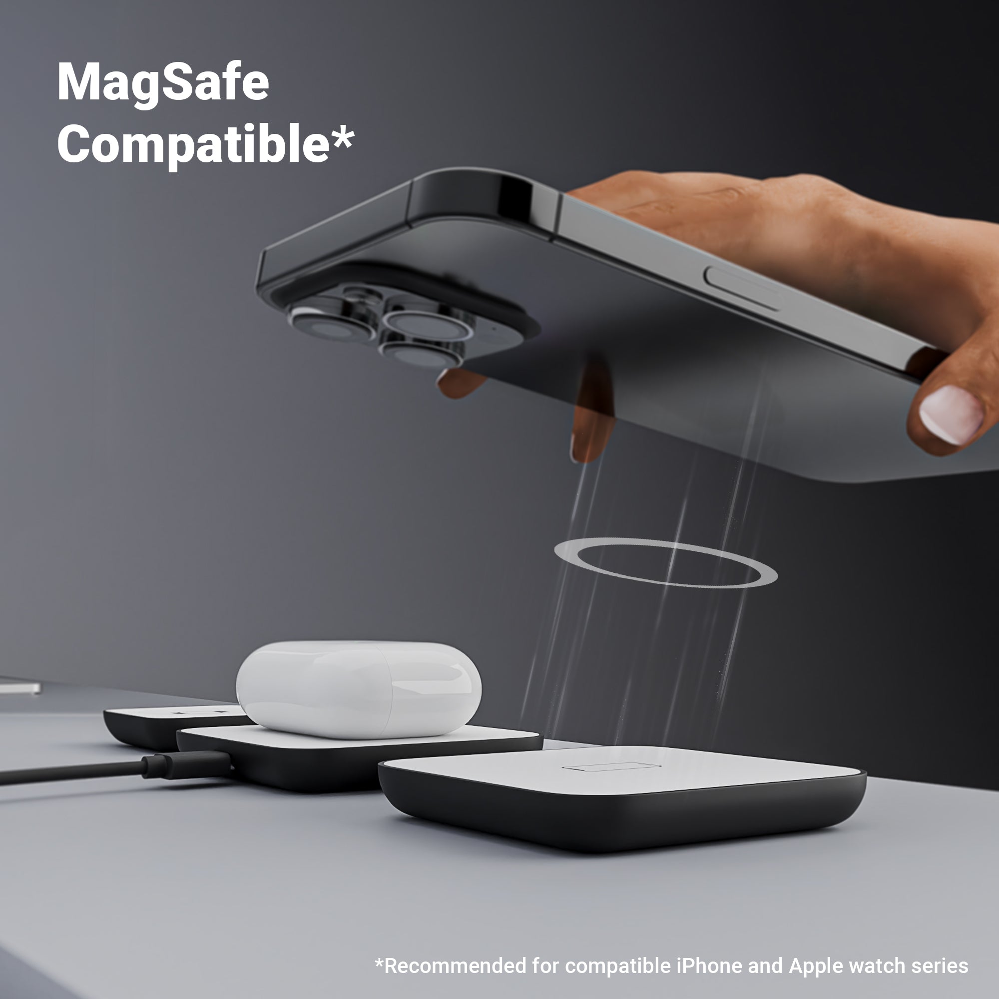Magboost 20 - 3 in 1 Wireless Charger