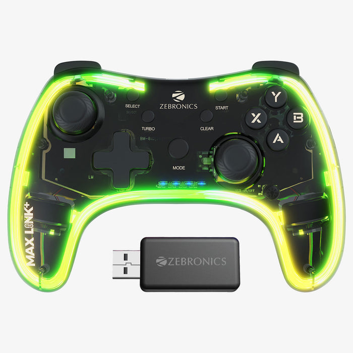 Zebronics Zeb-Max Link Plus - Wireless Gamepad