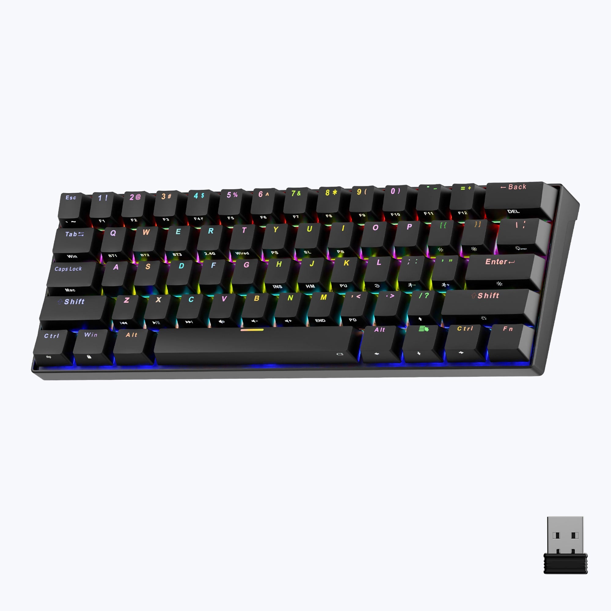 Max Ninja 61W Wireless Gaming Keyboard