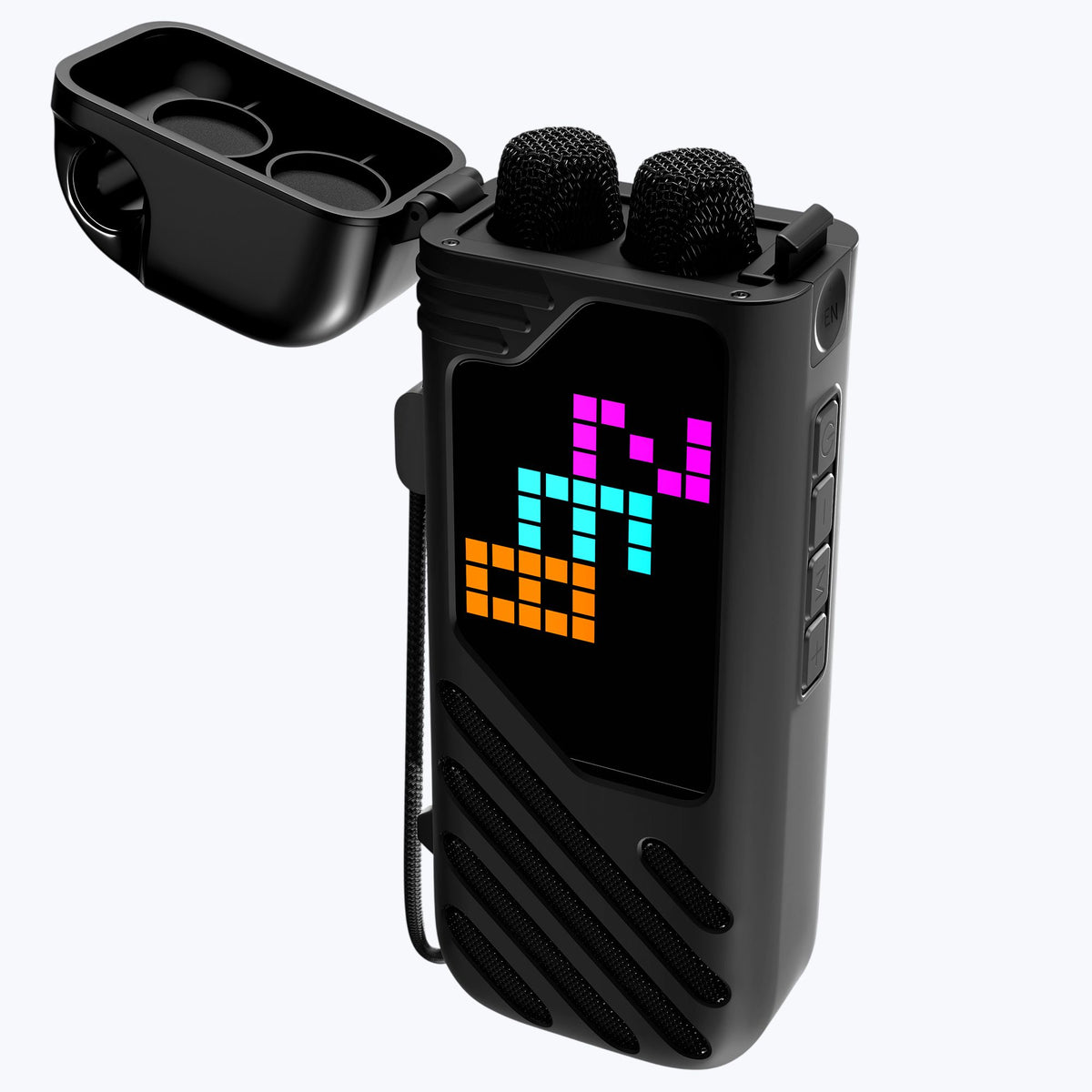 Music Bomb X50 Portable Speaker (20W) with 2 Wireless Mics