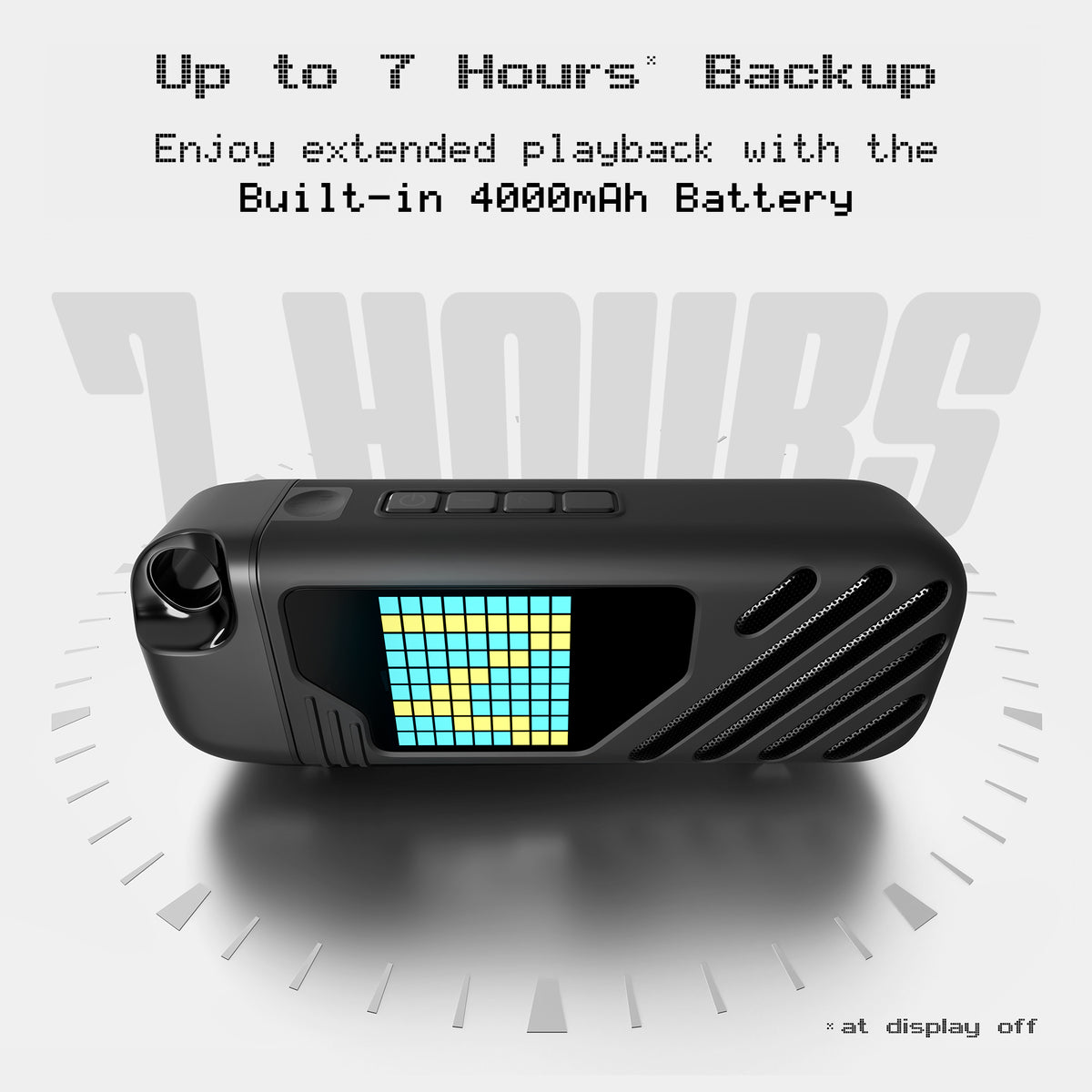Music Bomb X50 Portable Speaker (20W) with 2 Wireless Mics
