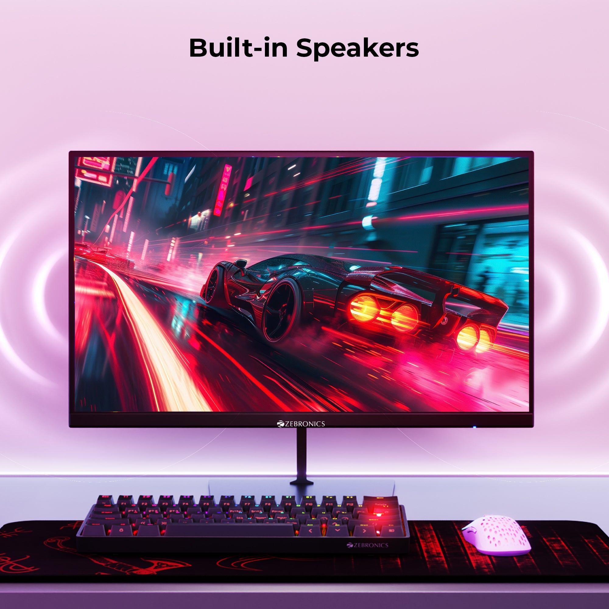 Zeb-N24A - Gaming Monitor - Zebronics