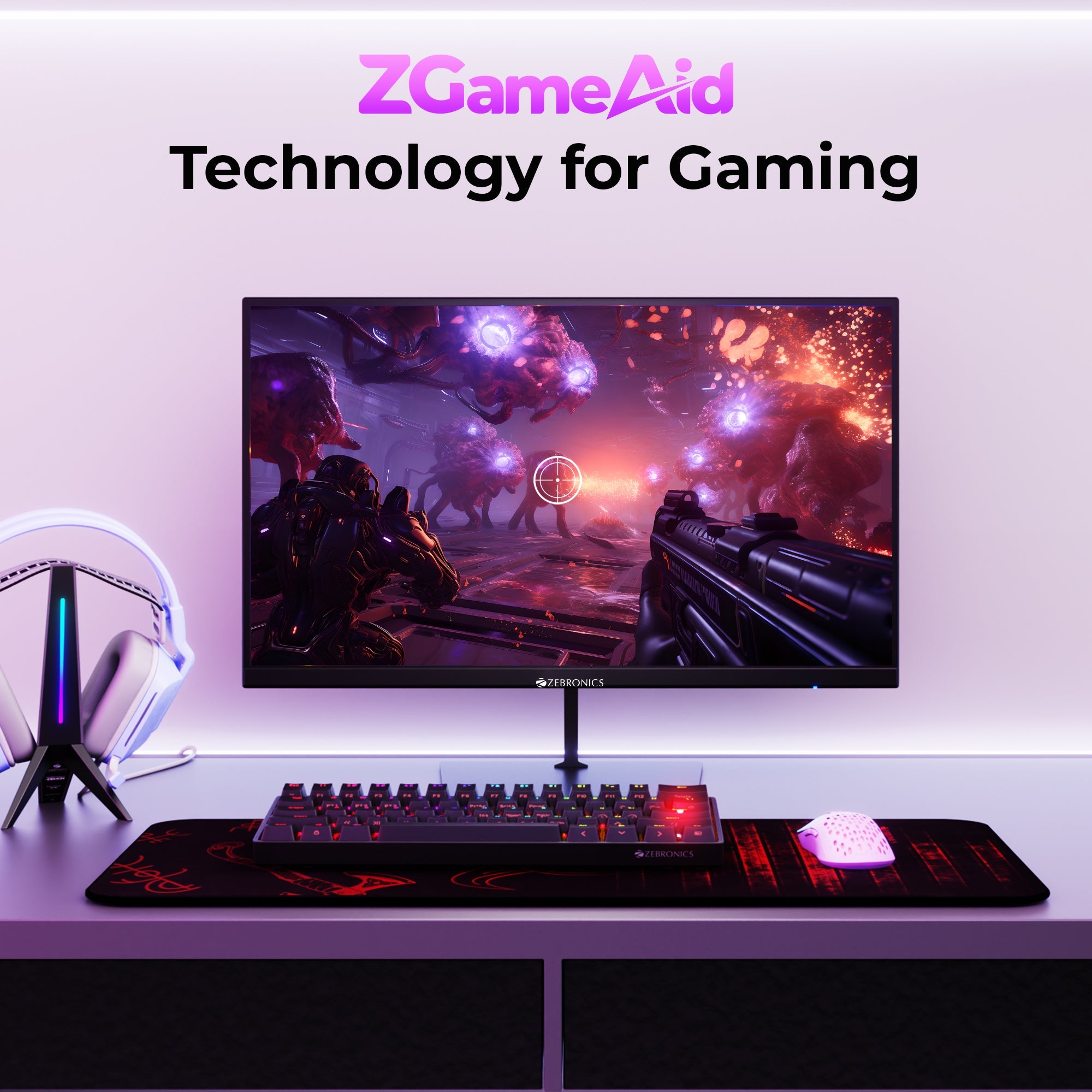 Zeb-N24A - Gaming Monitor - Zebronics