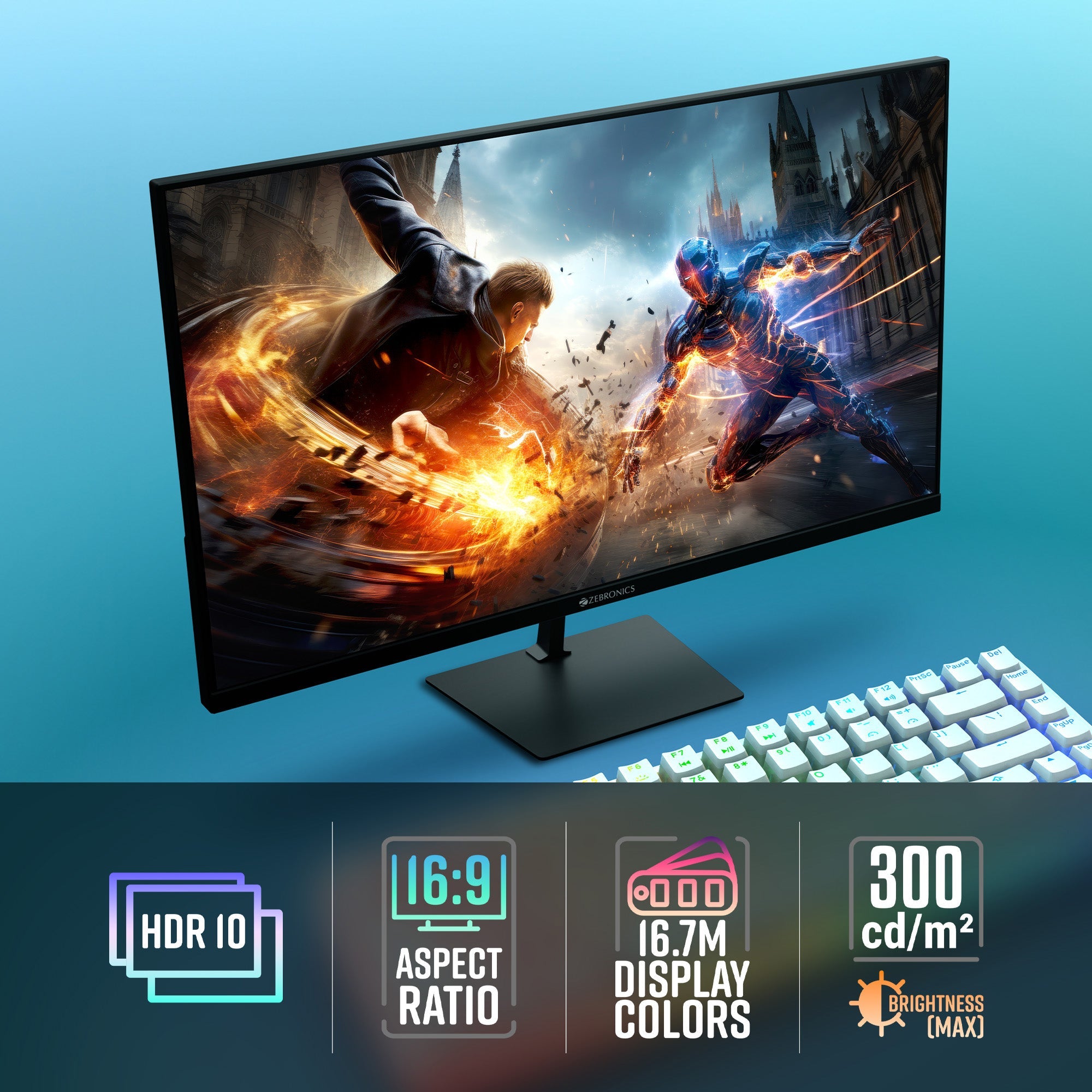 Zeb-N27A - Gaming Monitor - Zebronics