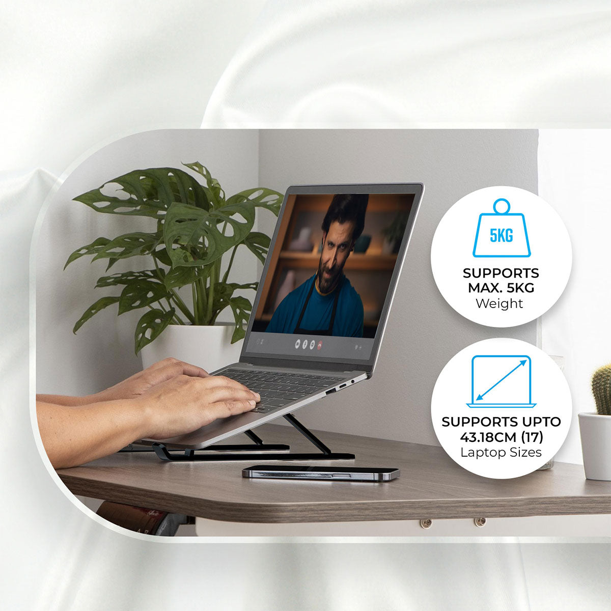 ZEB-NS1000 - Laptop Stand - Zebronics