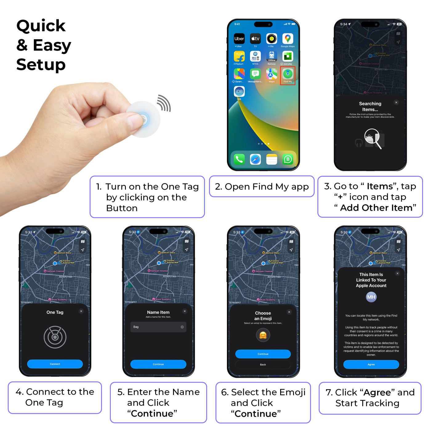 One Tag Smart Finder Tag