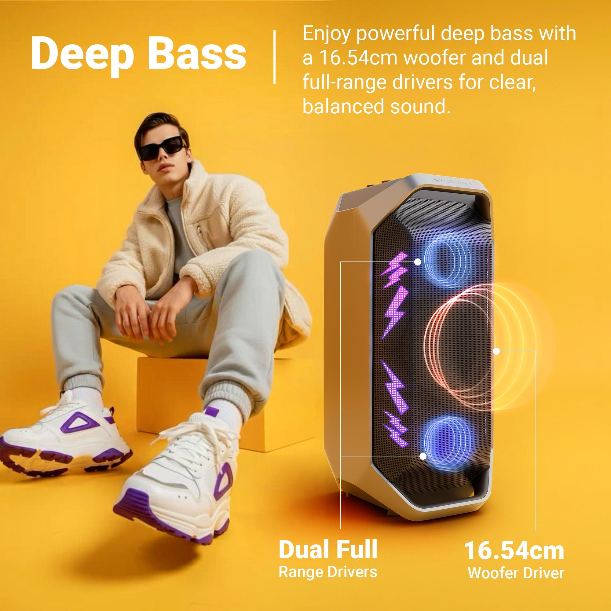 Party Fyre 110 (110W) Party Speaker