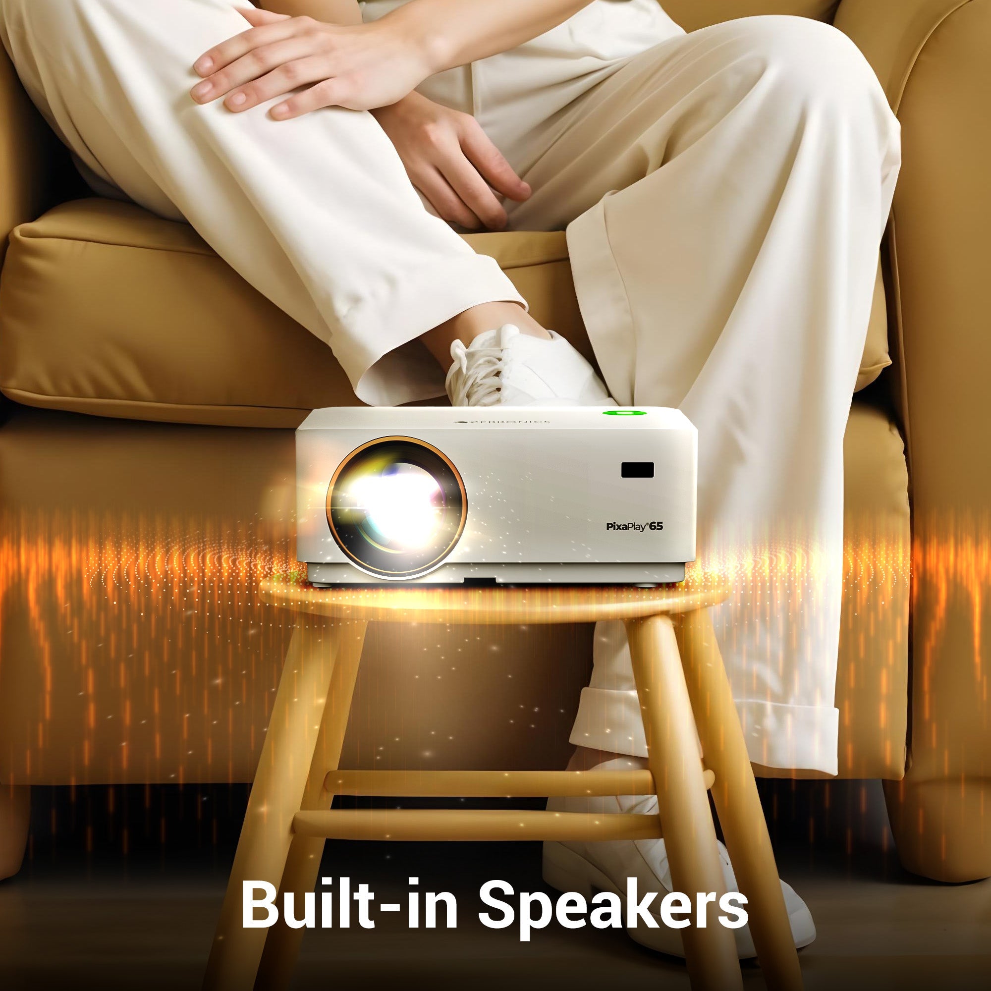 Zebronics- Zeb Pixaplay 65 - LED Projector