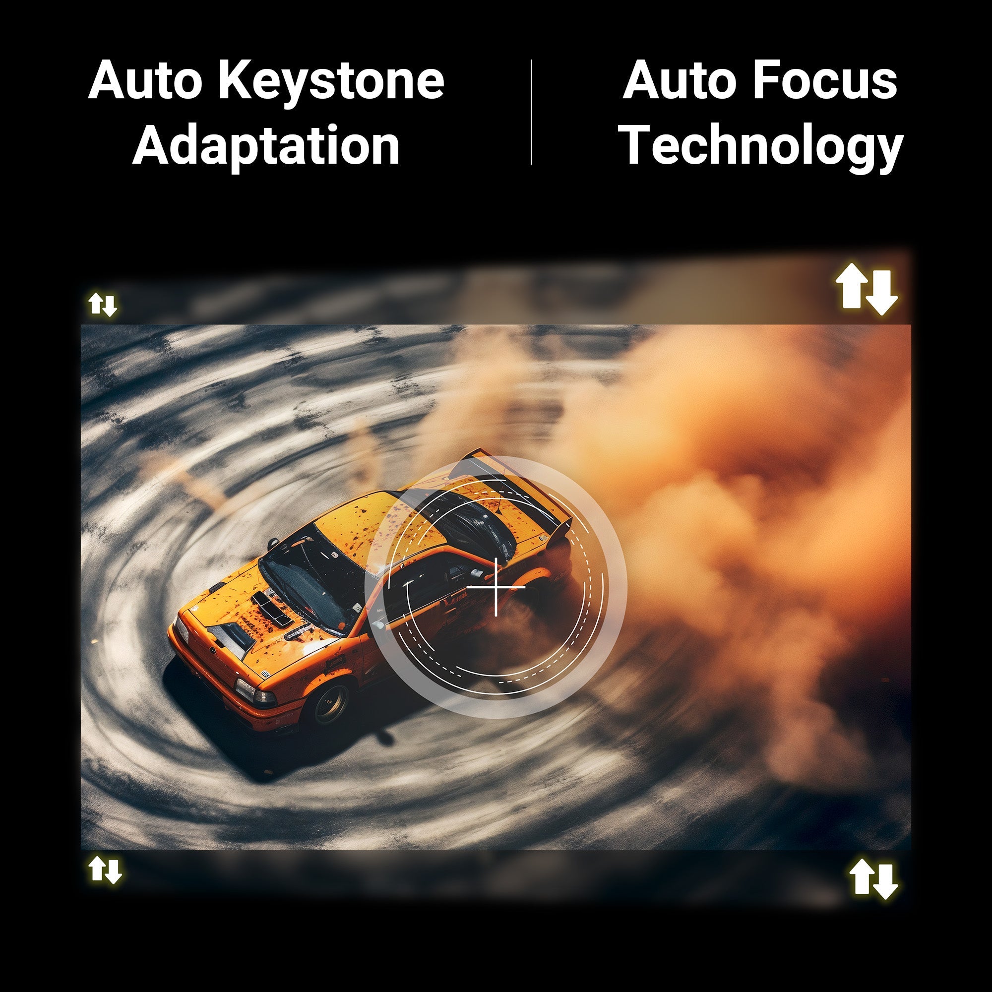 PixaPlay 75 Smart LED Projector