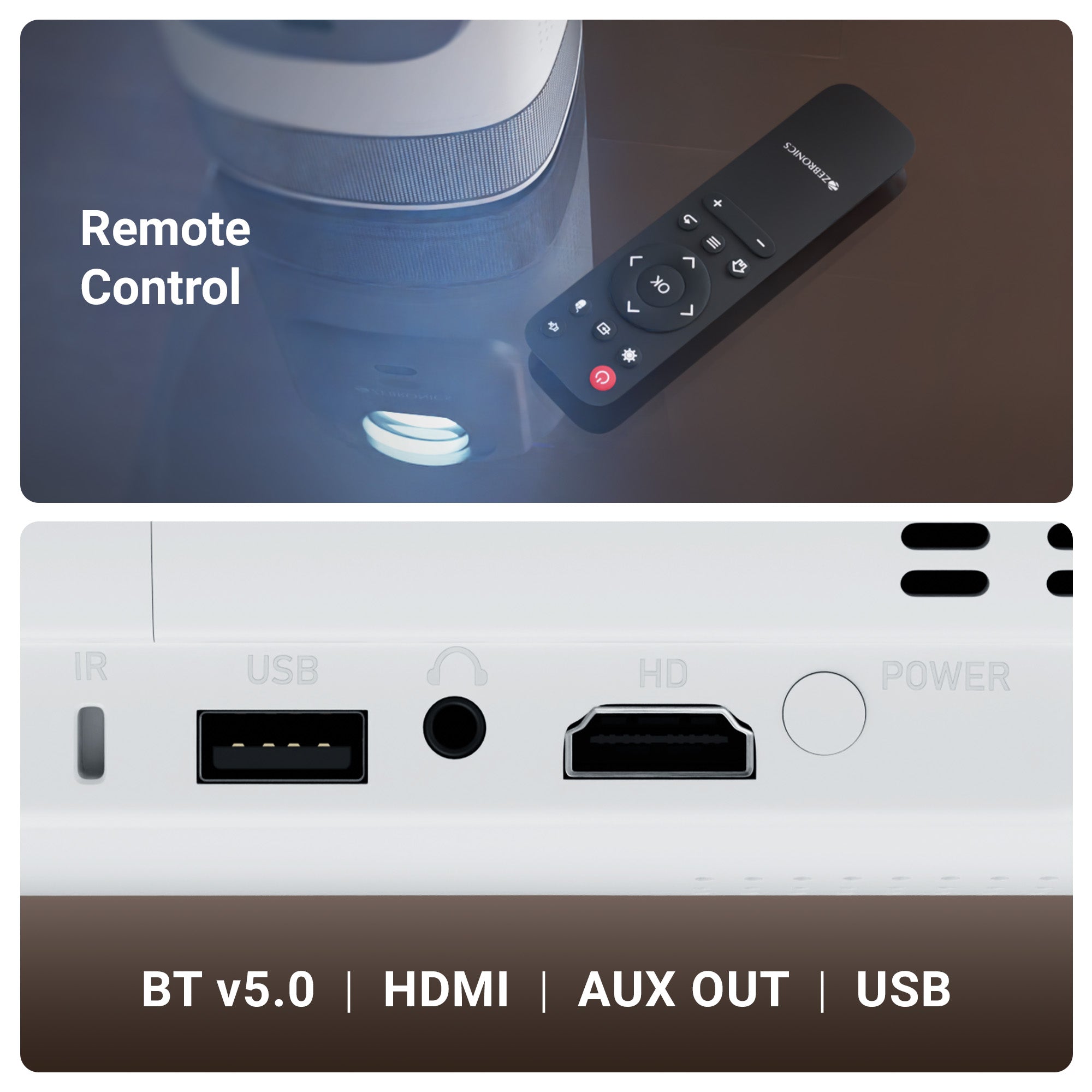 PixaPlay 75 Smart LED Projector