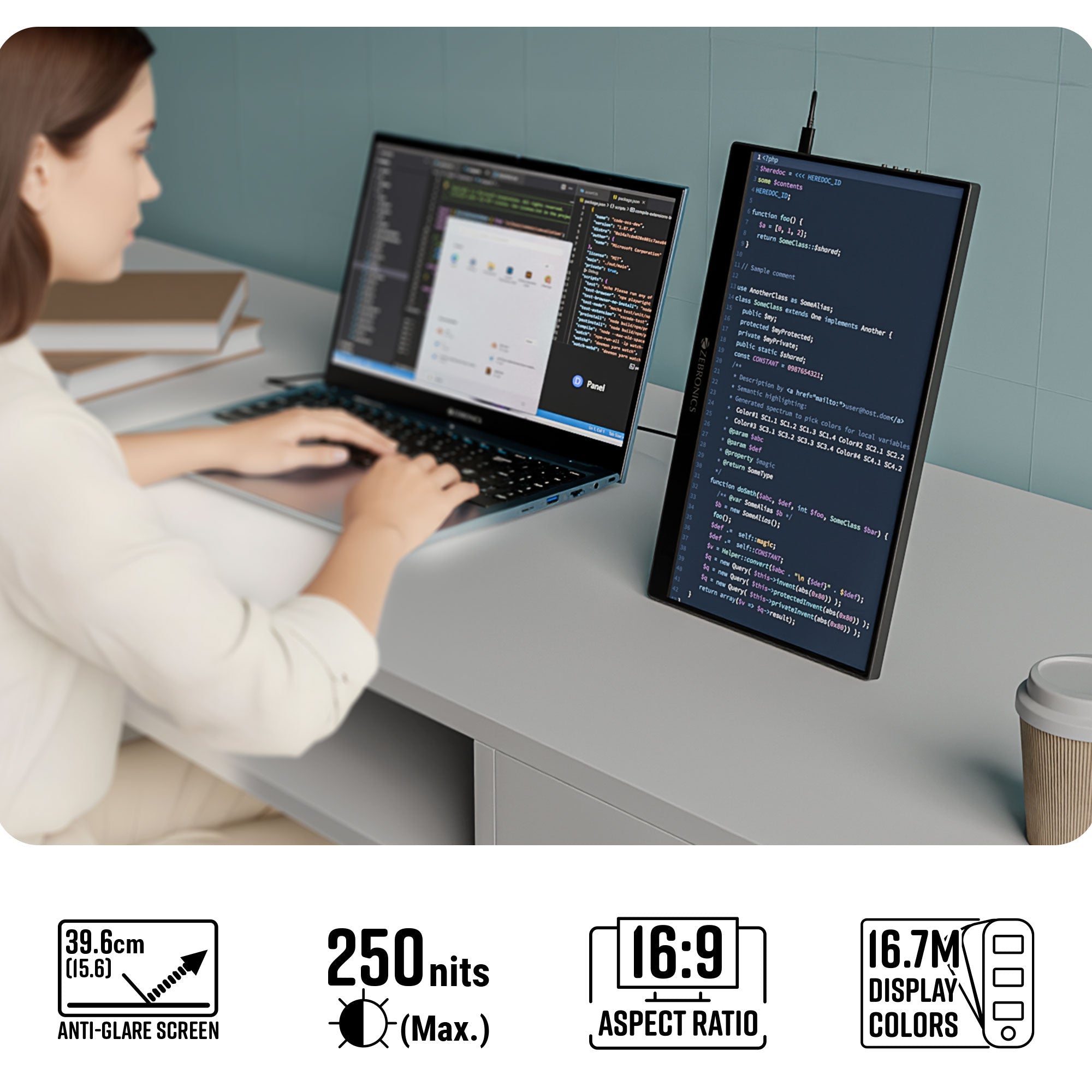 Pixigo A16S Portable Monitor