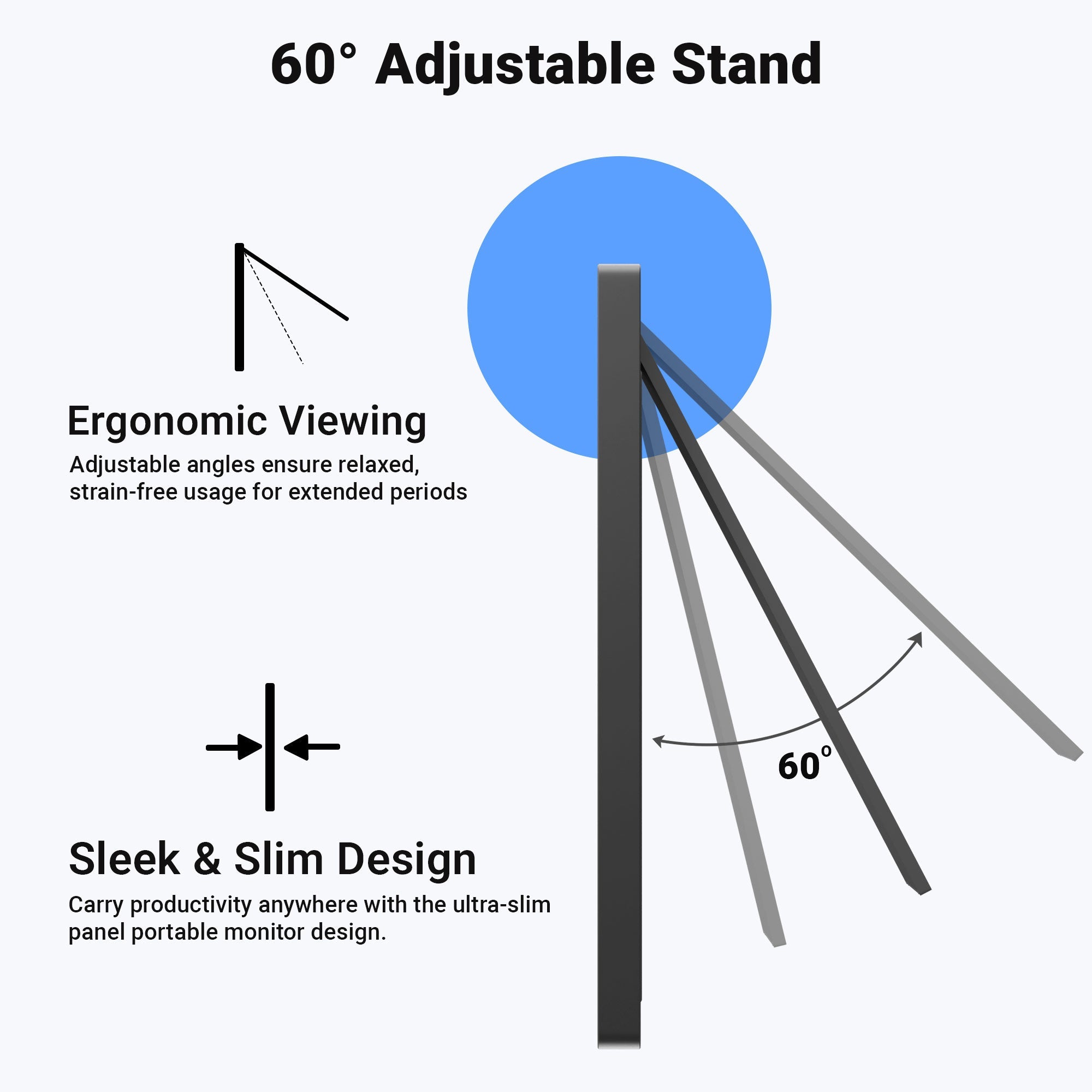 Pixigo A16S Portable Monitor