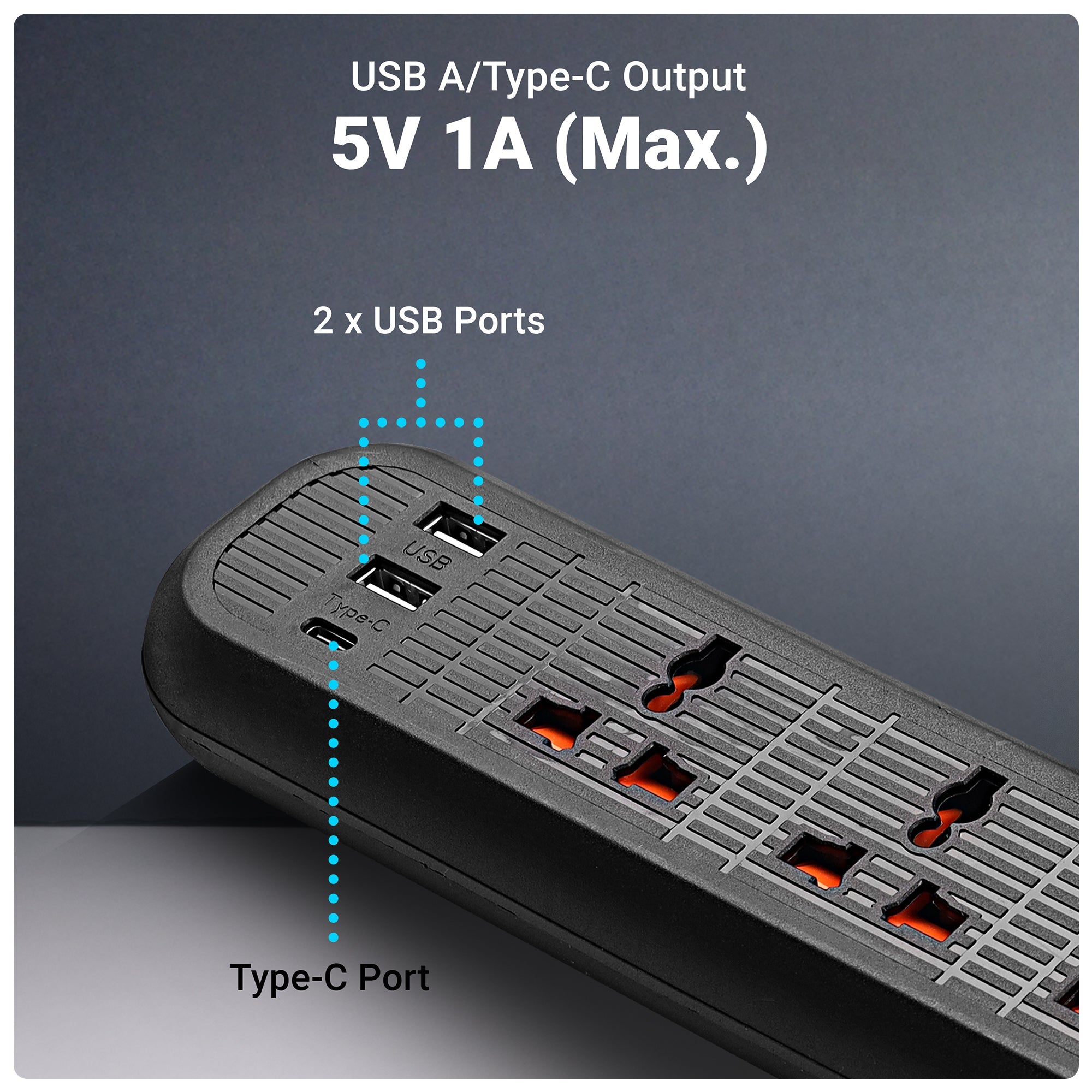 Power Bar 145 Universal Extension Socket