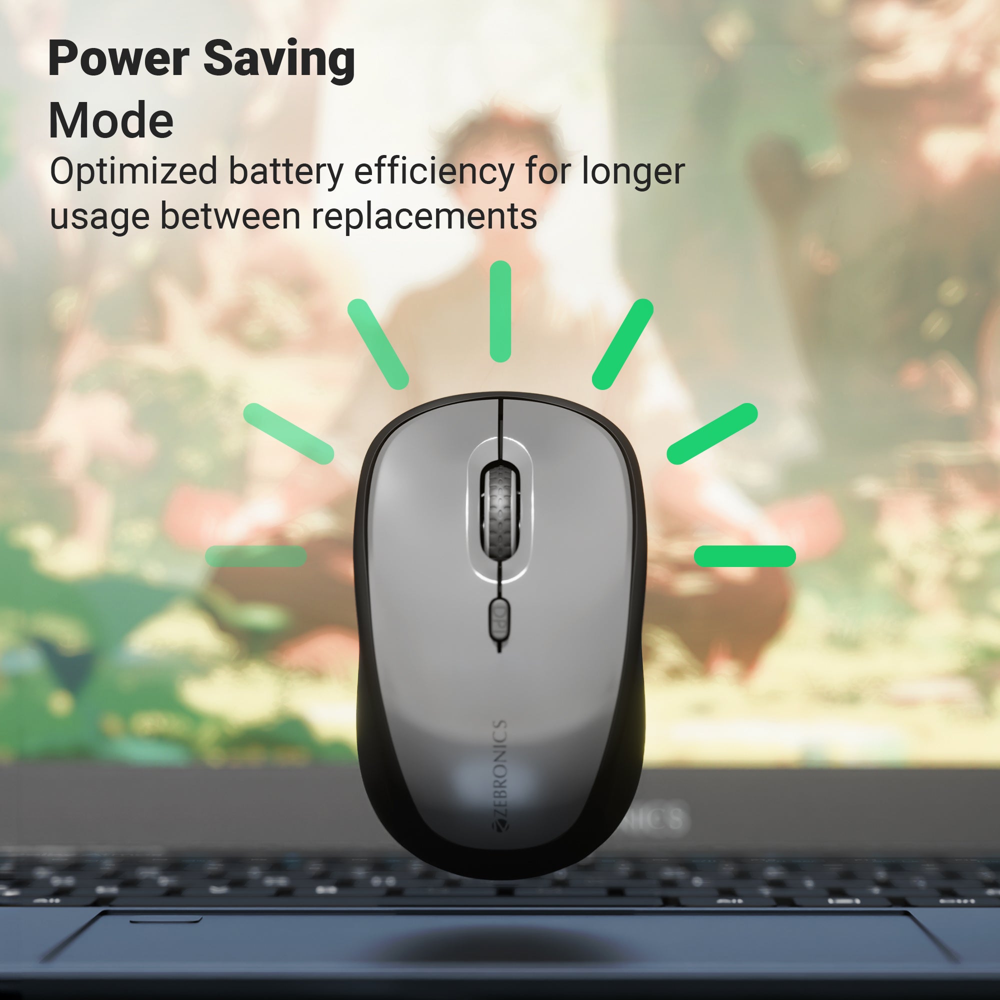 Zebronics Pulse 100 Wireless Mouse