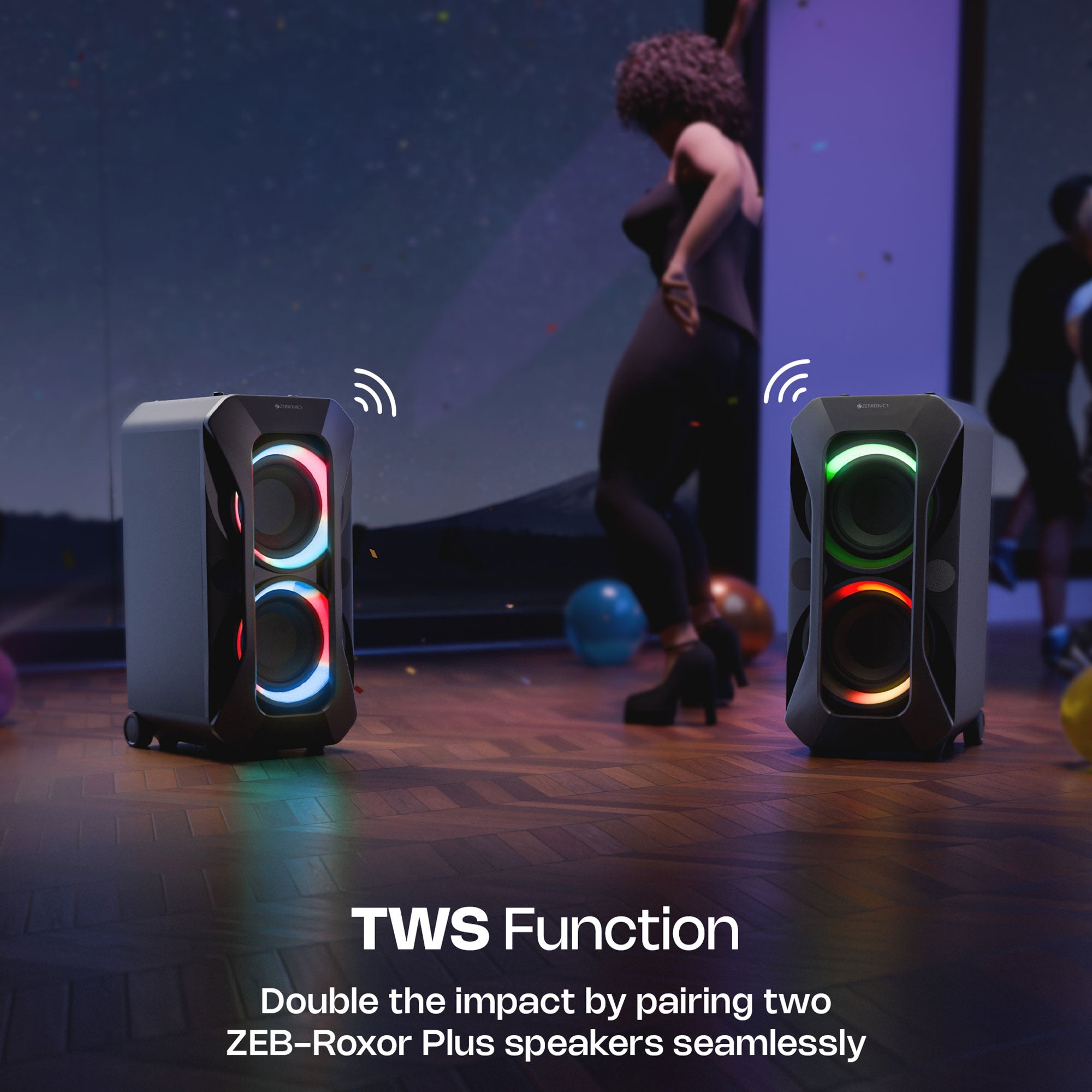 Roxor Plus (180W) DJ Speaker