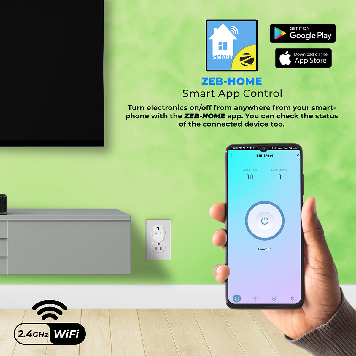 SP116 (16A) Smart WiFi Plug (compatible with Google Assistant & Alexa)