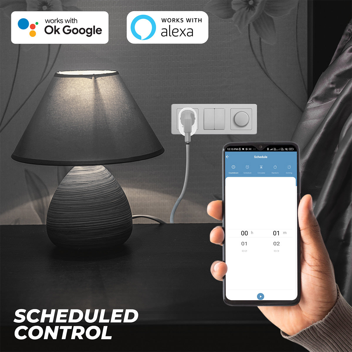 SP116 (16A) Smart WiFi Plug (compatible with Google Assistant & Alexa)