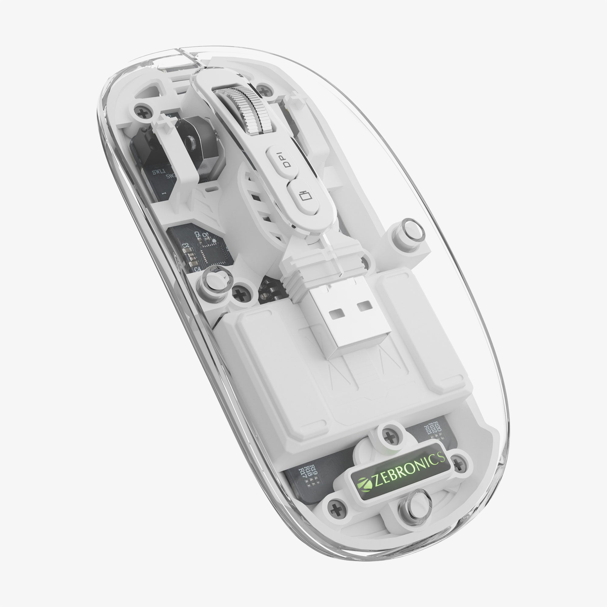 Sheer Wireless Transparent Mouse (Wireless + Bluetooth)