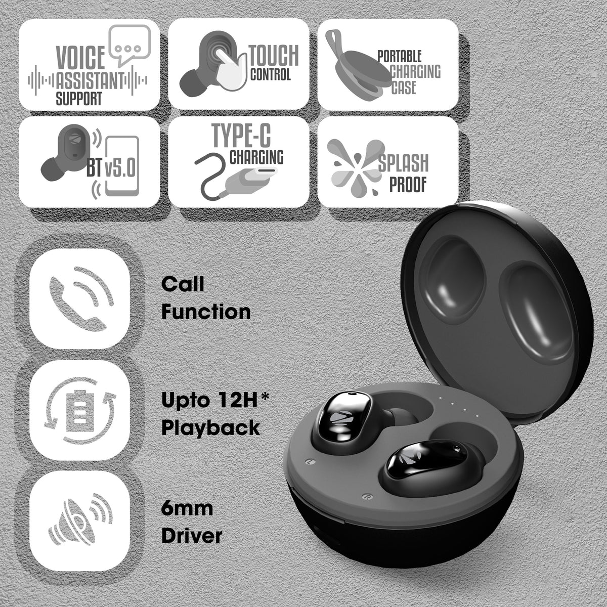 Sound Bomb 1 Wireless Earbuds