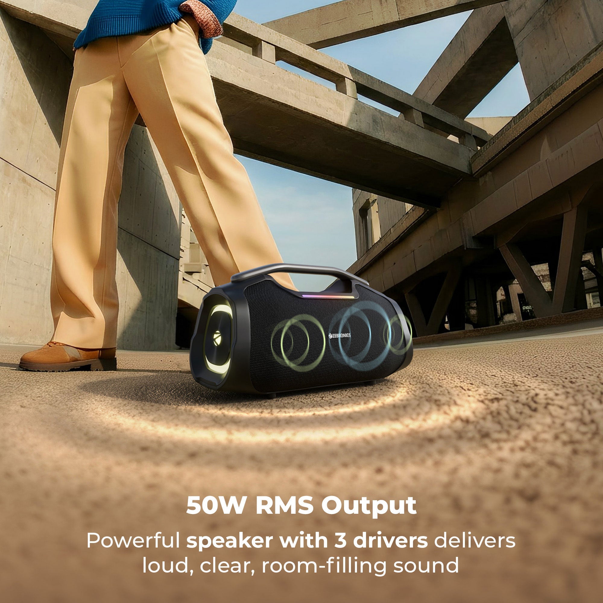 Sound Feast 450 (50W) Portable BT Speaker