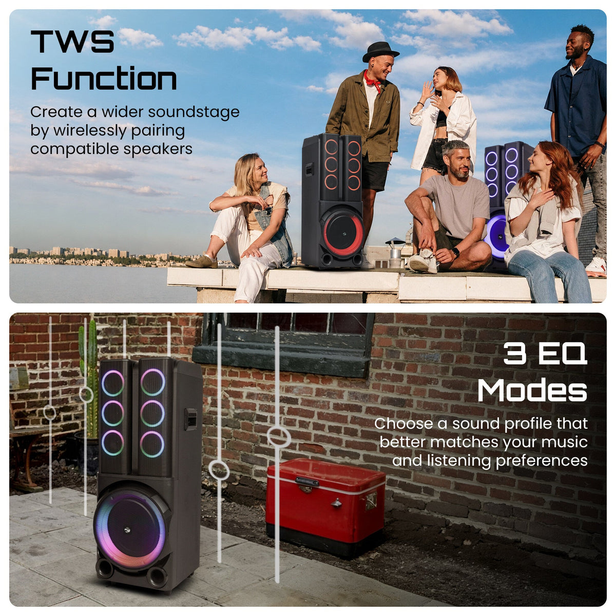 Thump Monster 100 (540W) DJ Speaker