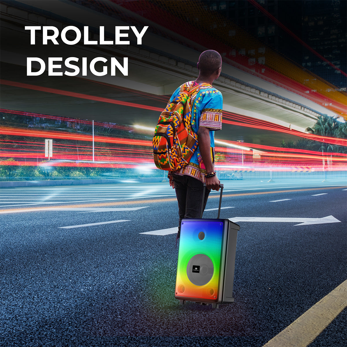 Zeb-Thump 250 - Trolley Speaker - Zebronics