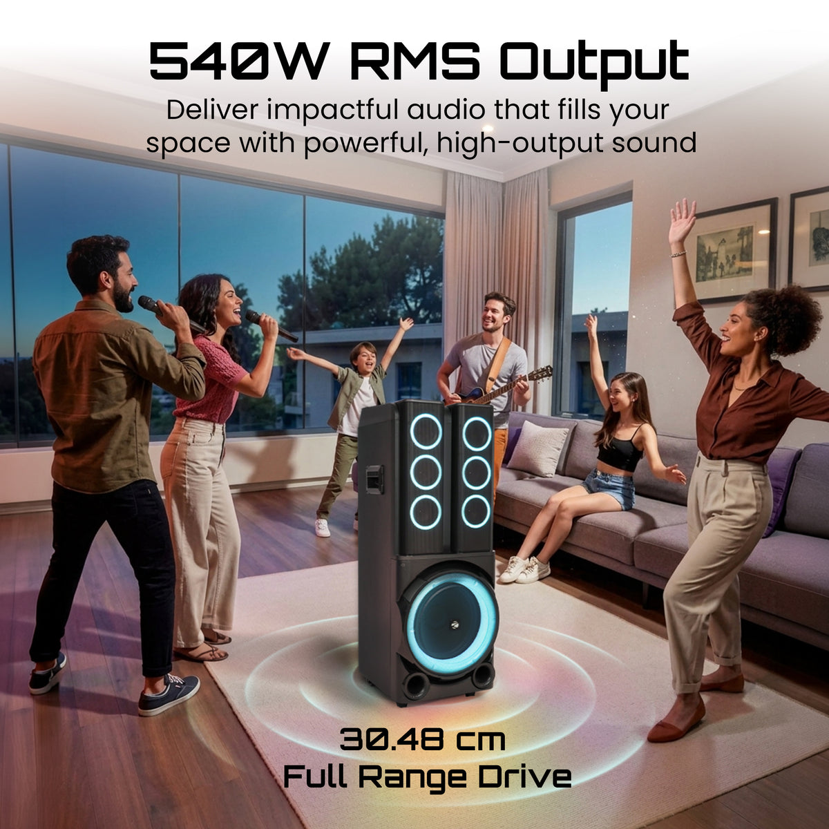 Thump Monster 100 (540W) DJ Speaker