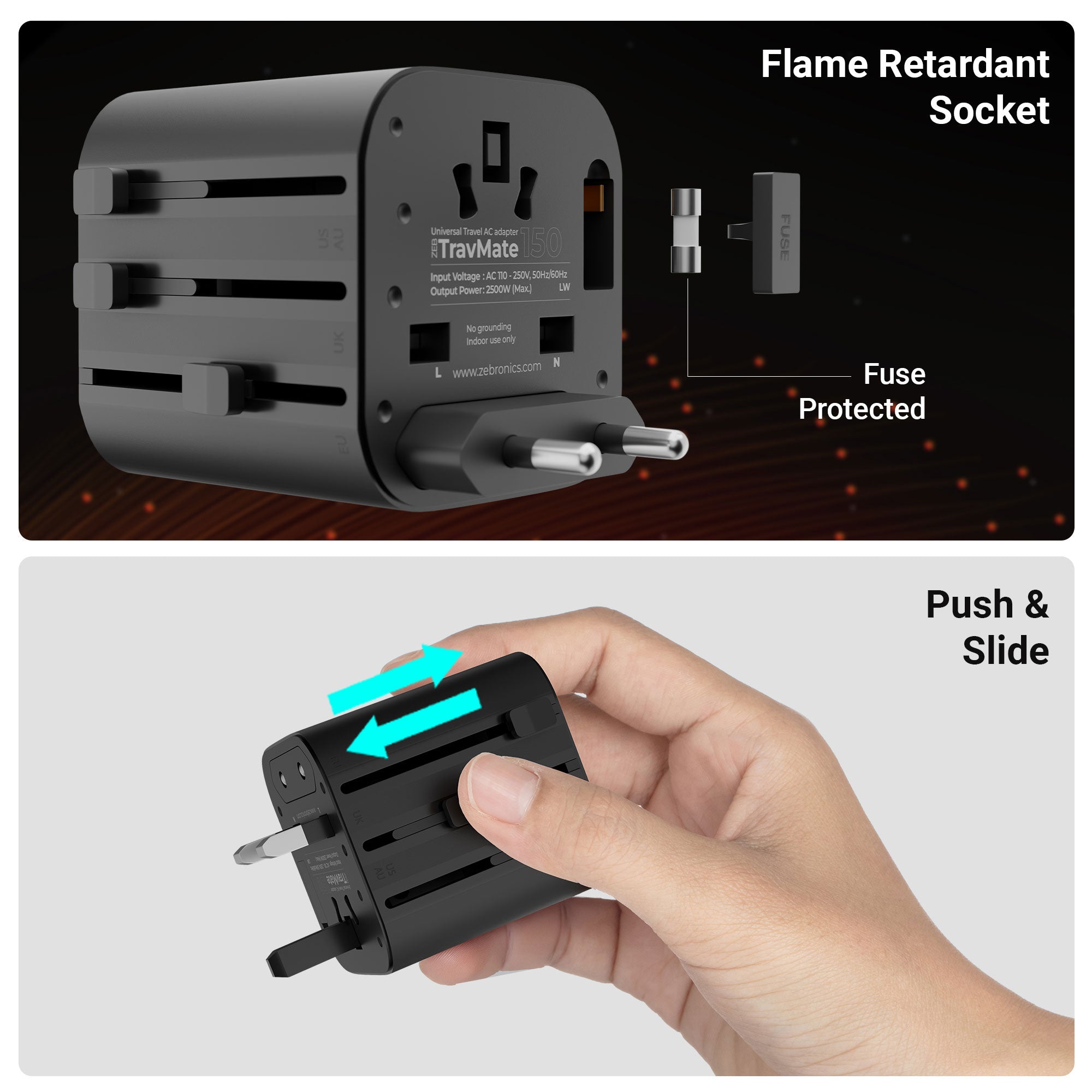 Travmate 150 Universal Travel Adapter