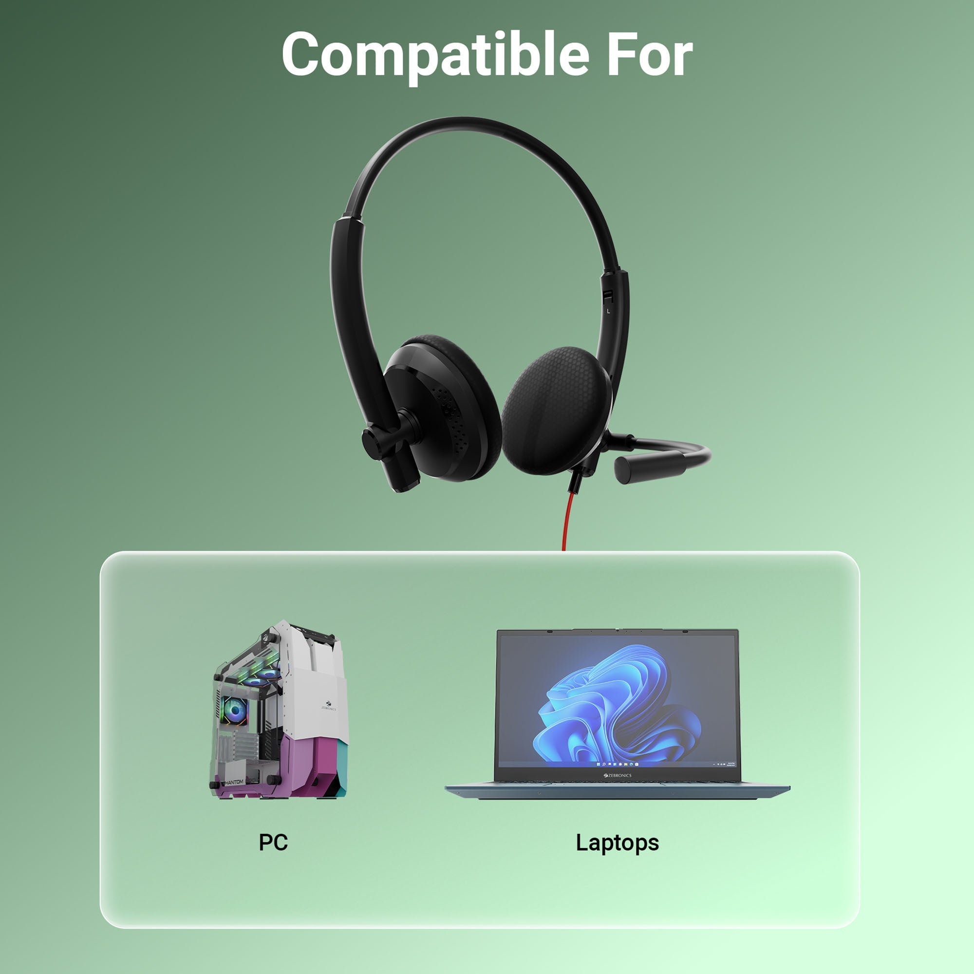 VCX100 Wired Headphone (USB)