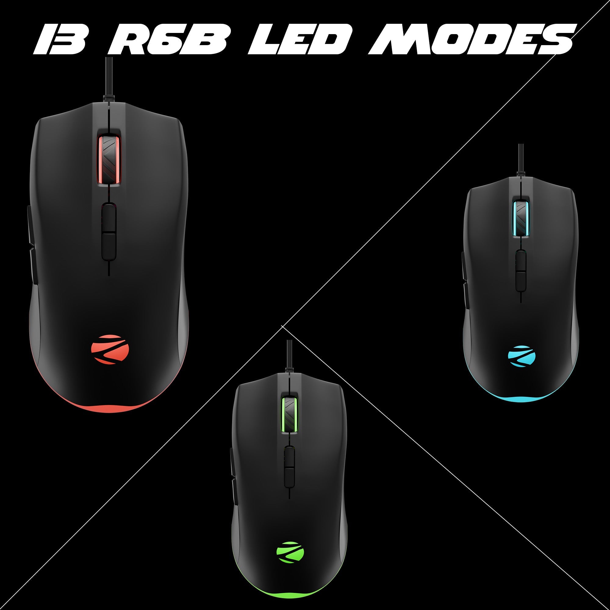 Viper 50 Wired Gaming Mouse with Huano Switches