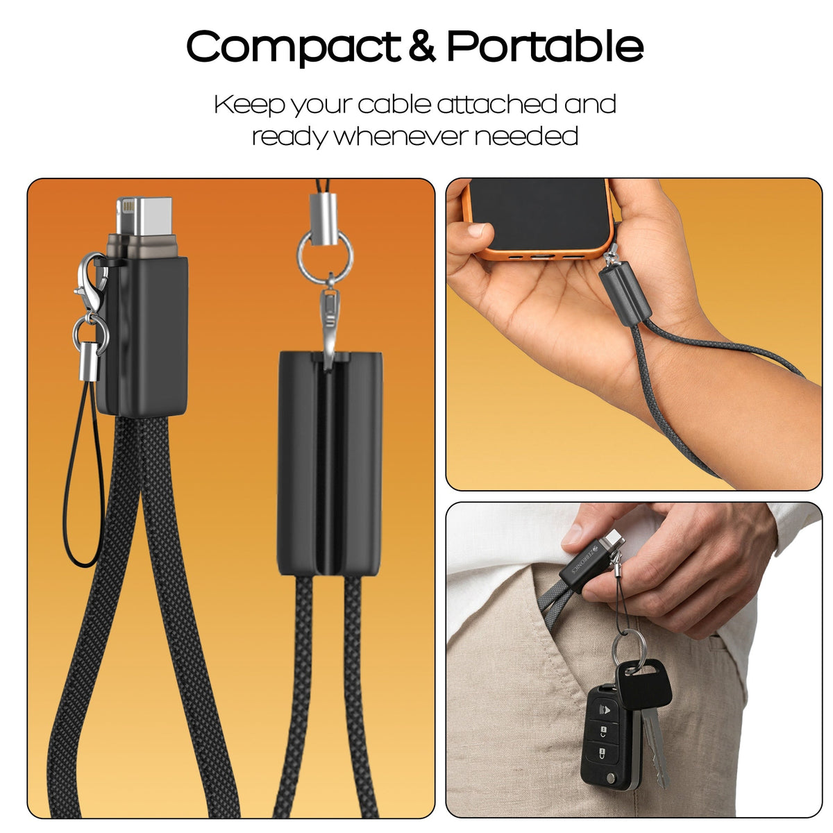 Wattz 30CL1 Type C to Lightning Cable