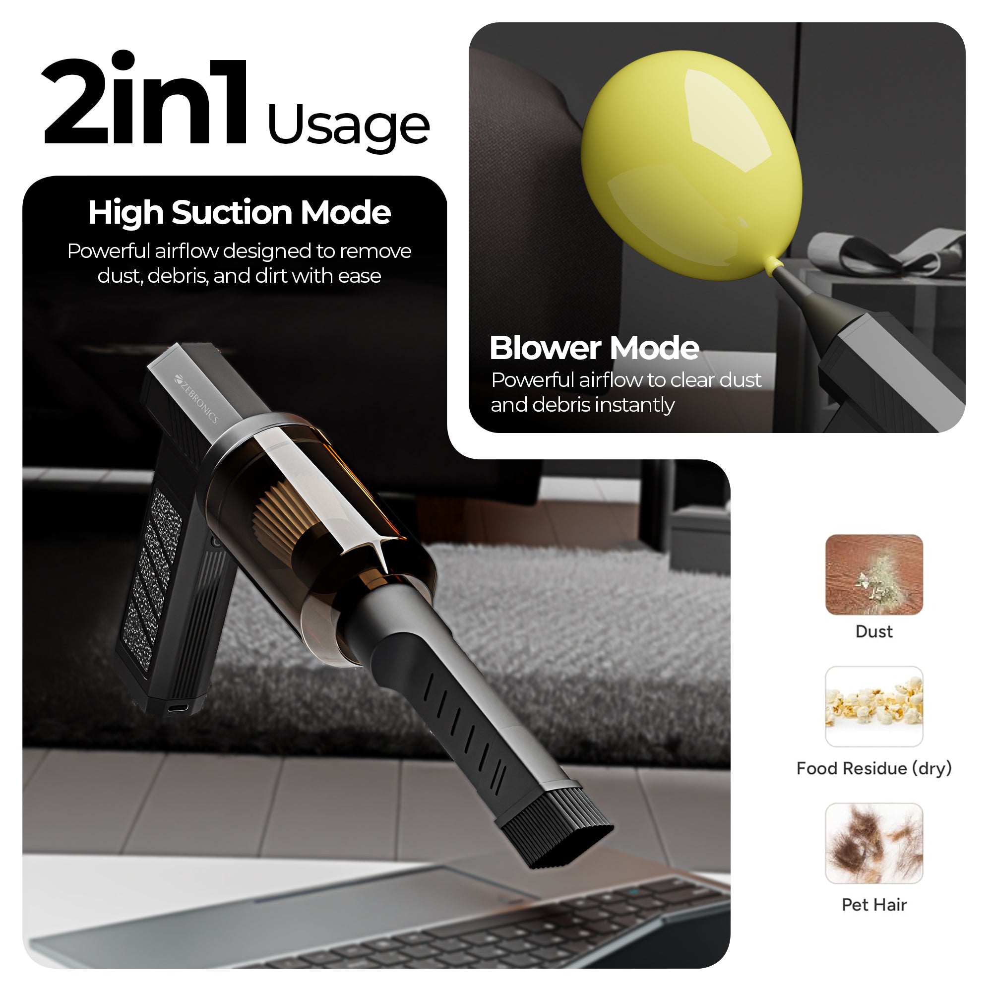 Airgun 900 (Handheld High Speed Air Duster)