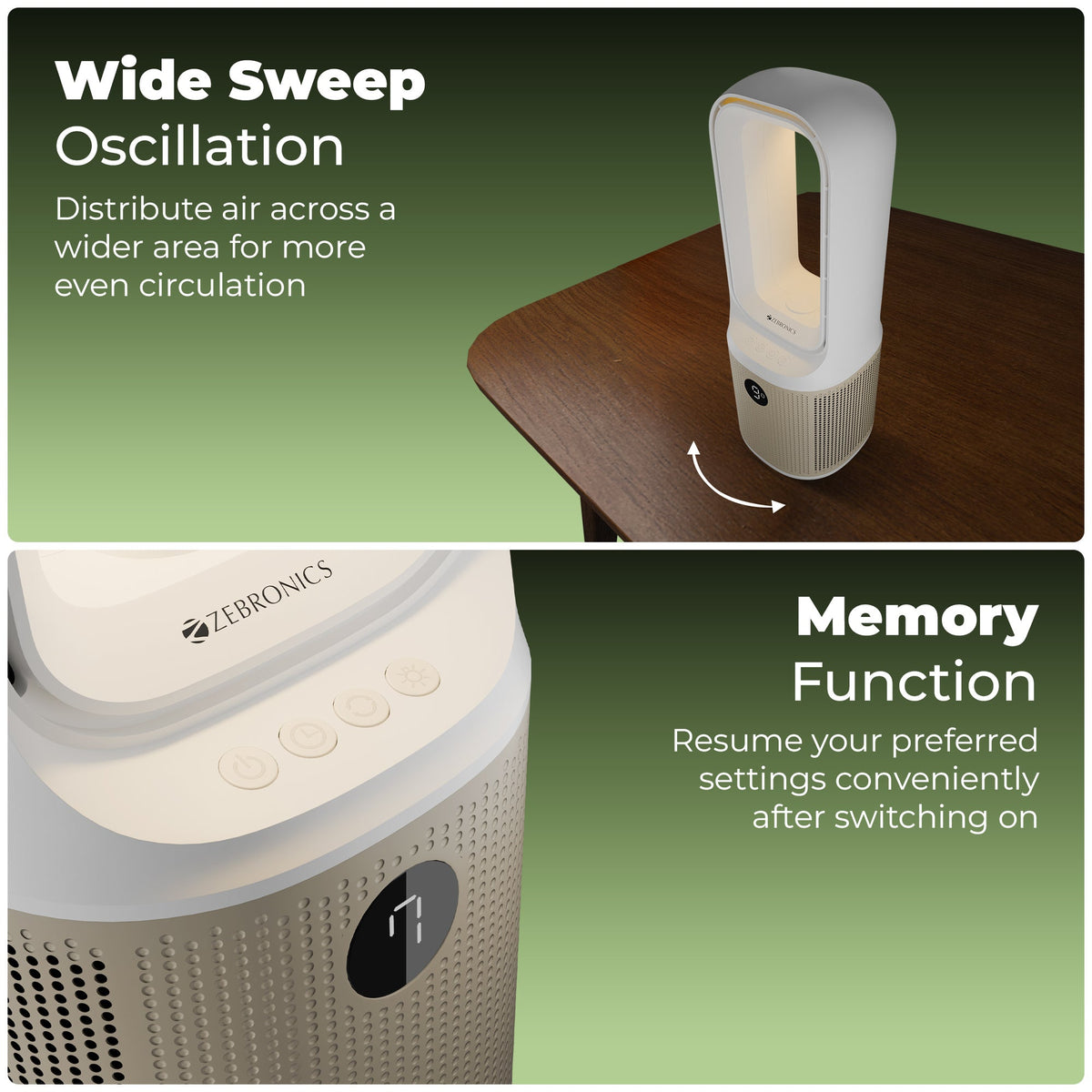 Heat Buster 1500 Desk Fan