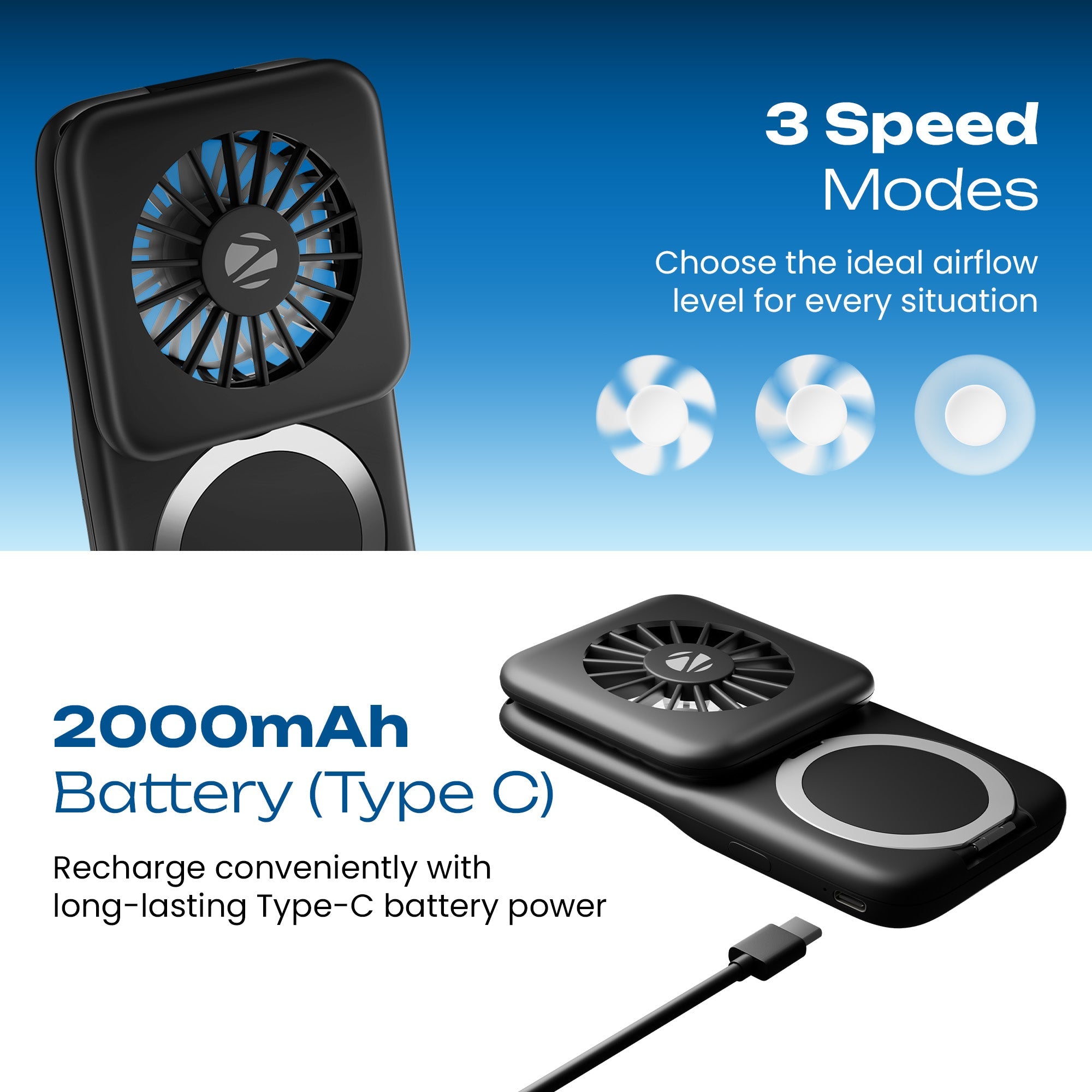 Heat Buster 450 Hand Fan