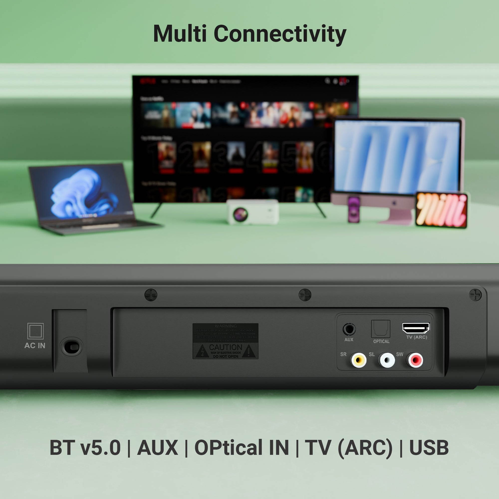 Juke Bar 7400 Pro 5.1 (400W) Soundbar