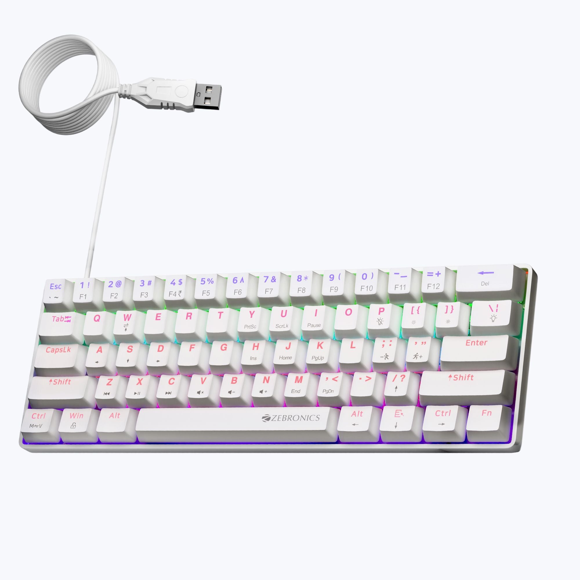 Max Ninja 61 Wired Gaming Keyboard